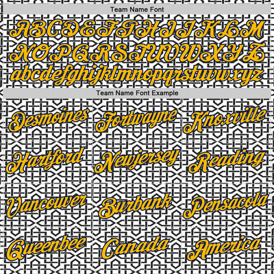 Custom White Gold Black-Navy 3D Esports Performance T-Shirt