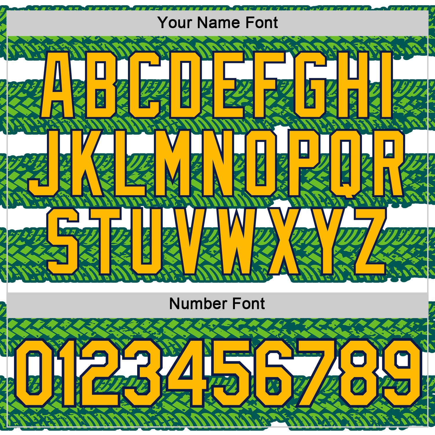 Custom White Gold Aurora Green Midnight Green-Navy 3D Esports Performance T-Shirt