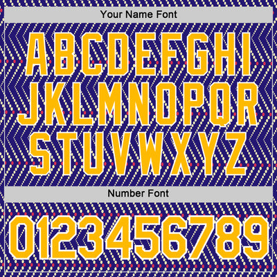 Custom Dark Purple Gold Cream Red-White 3D Esports Performance T-Shirt