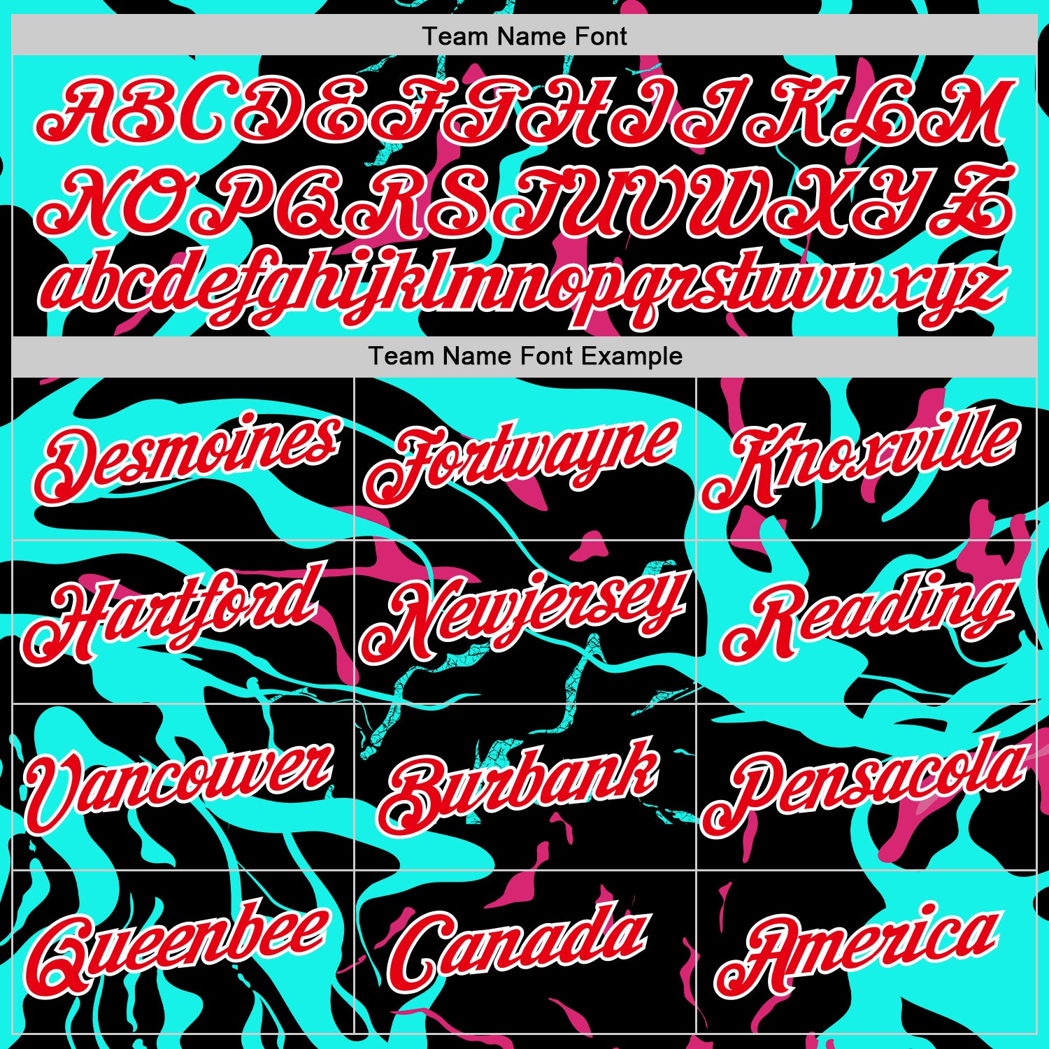 Custom Black Fire Red Ice Blue-Hot Pink 3D Esports Performance T-Shirt