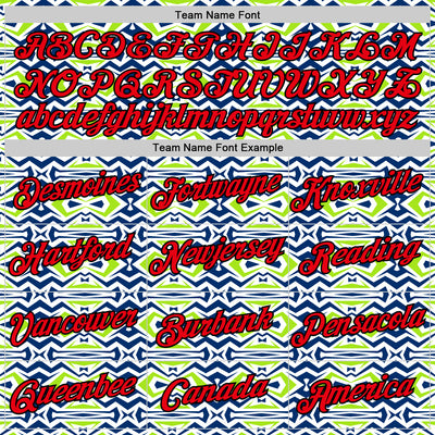 Custom White Fire Red US Navy Blue Aurora Green-Black 3D Esports Performance T-Shirt