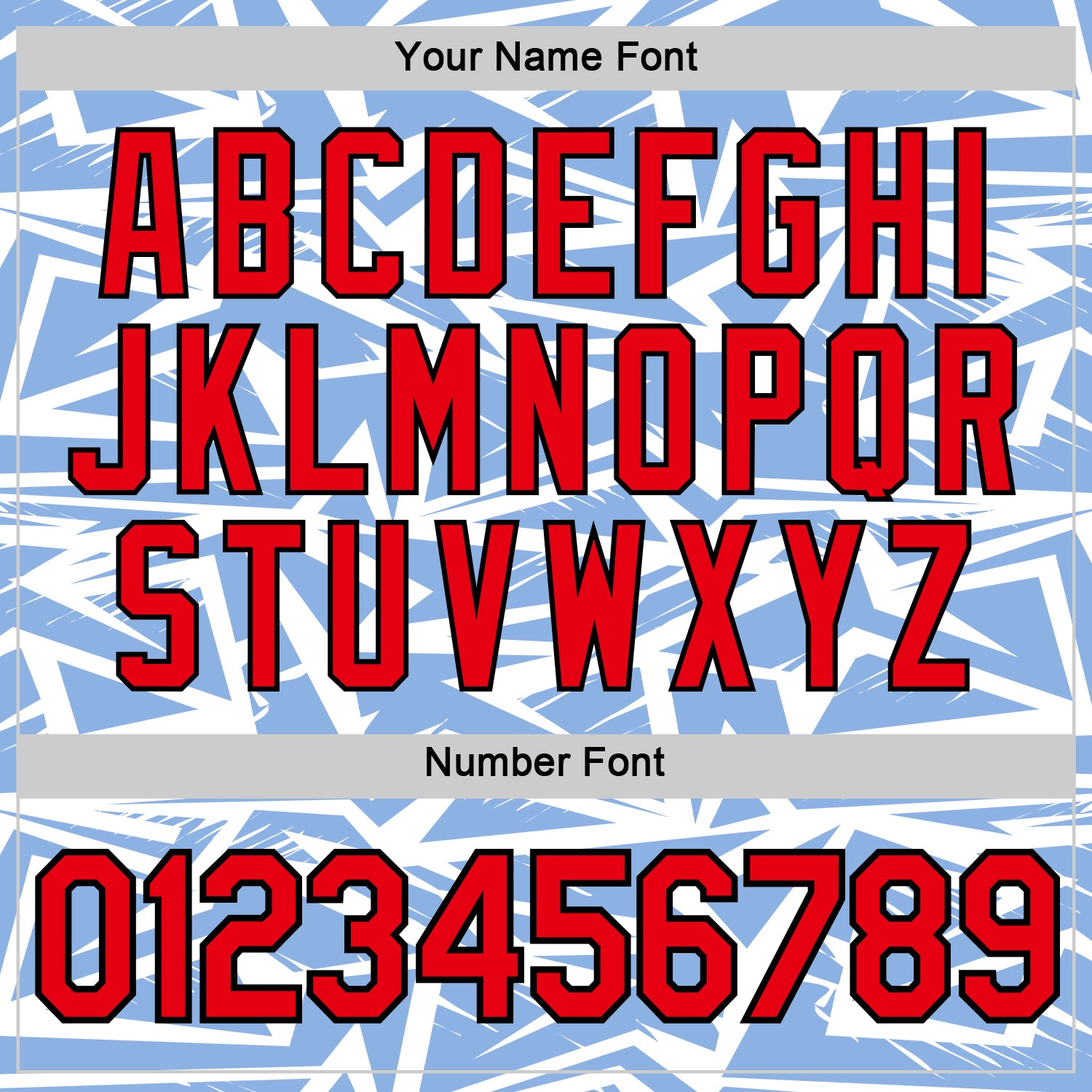 Custom White Fire Red Light Blue-Black 3D Esports Performance T-Shirt