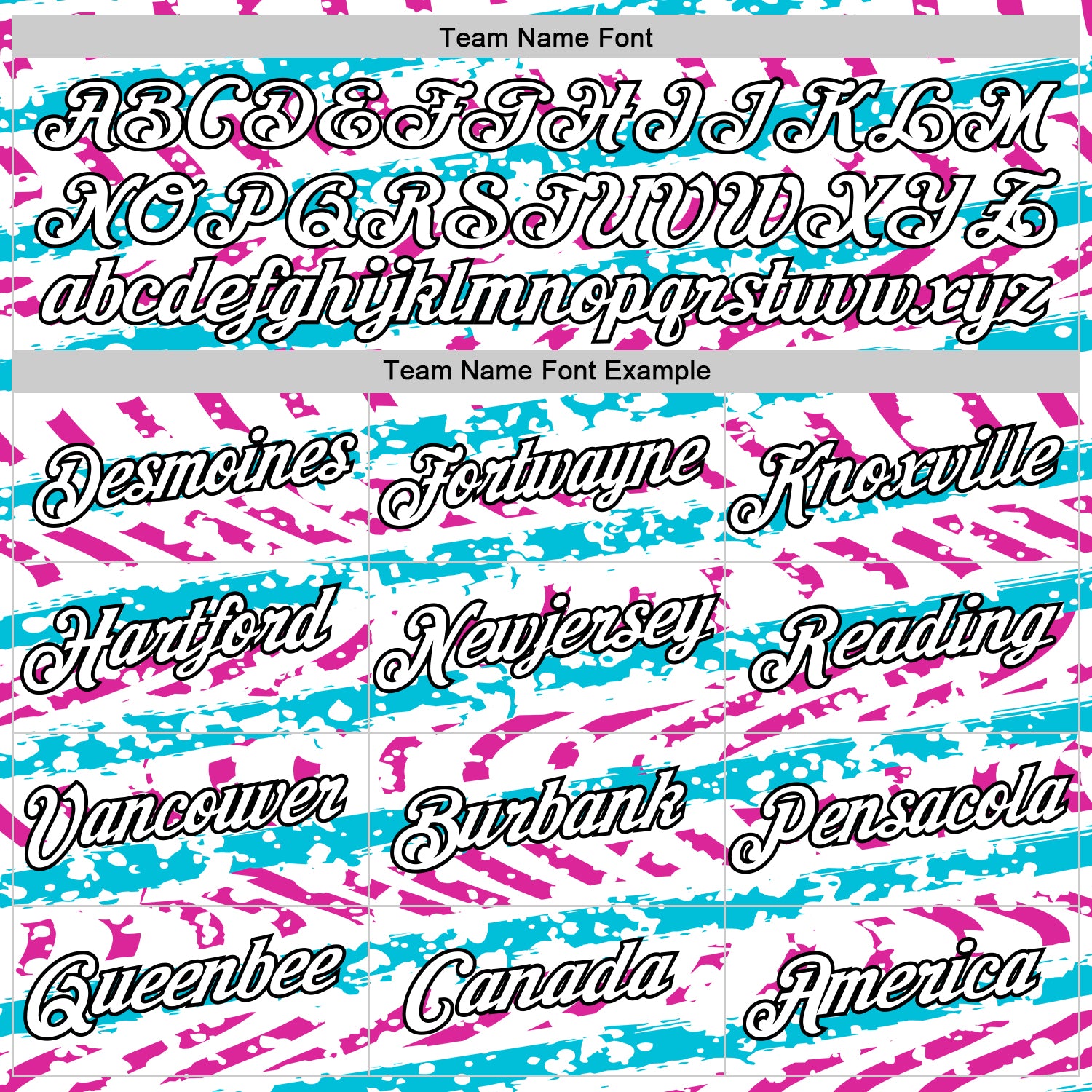 Custom White Lakes Blue Deep Pink-Black 3D Esports Performance T-Shirt