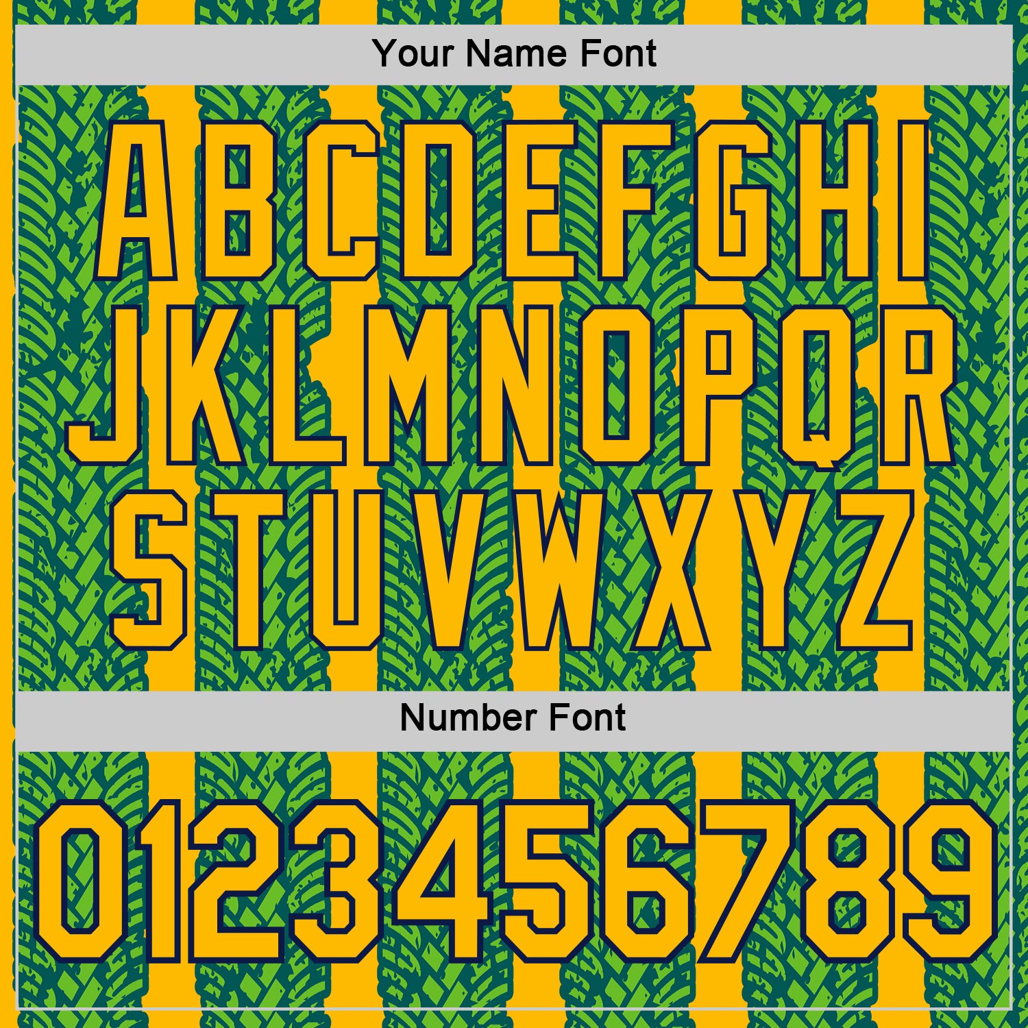 Custom Gold Aurora Green Midnight Green-Navy 3D Esports Performance T-Shirt