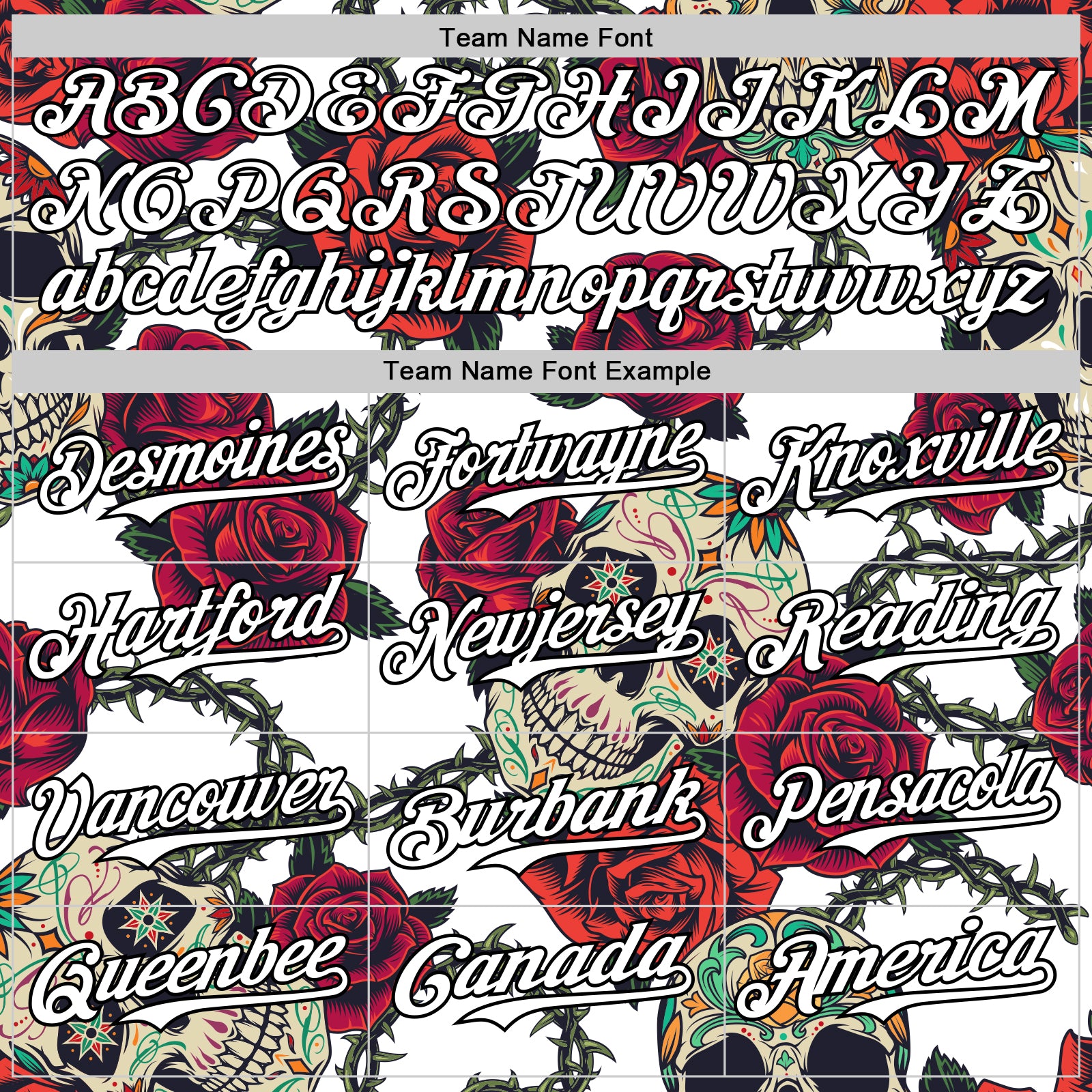 Custom White Black 3D Mexican Skull And Flower Authentic Baseball Jersey