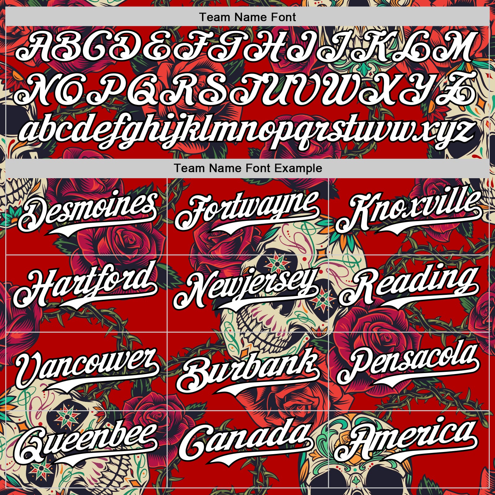 Custom Red White-Black 3D Mexican Skull And Flower Authentic Baseball Jersey