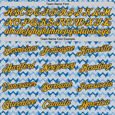 Custom Silver Gold Blue-Black 3D Esports Performance T-Shirt