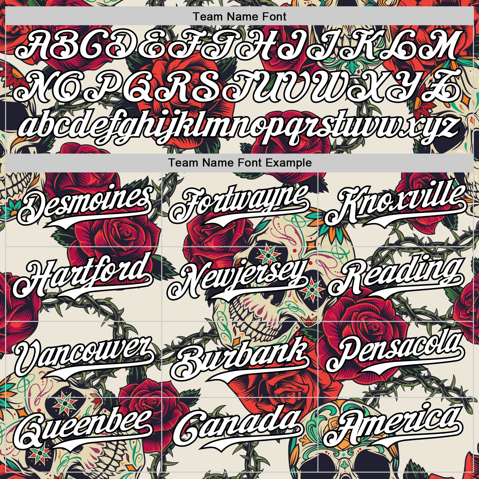 Custom Cream White-Black 3D Mexican Skull And Flower Authentic Baseball Jersey