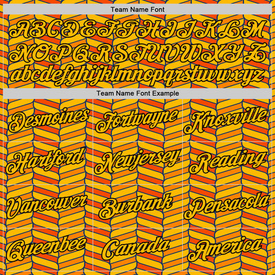 Custom Gold Orange US Navy Blue-Black 3D Esports Performance T-Shirt