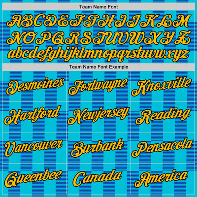 Custom Lakes Blue Gold Thunder Blue-Black 3D Esports Performance T-Shirt