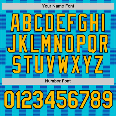 Custom Lakes Blue Gold Thunder Blue-Black 3D Esports Performance T-Shirt