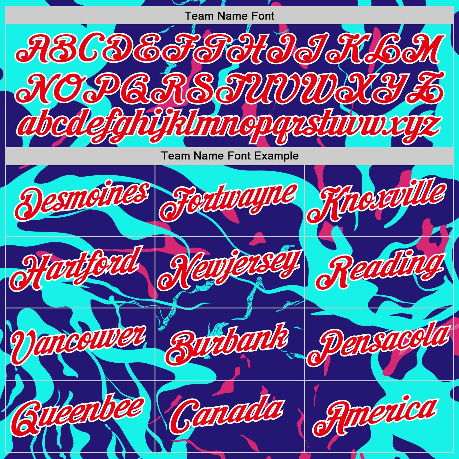 Custom Dark Purple Fire Red Ice Blue-Hot Pink 3D Esports Performance T-Shirt