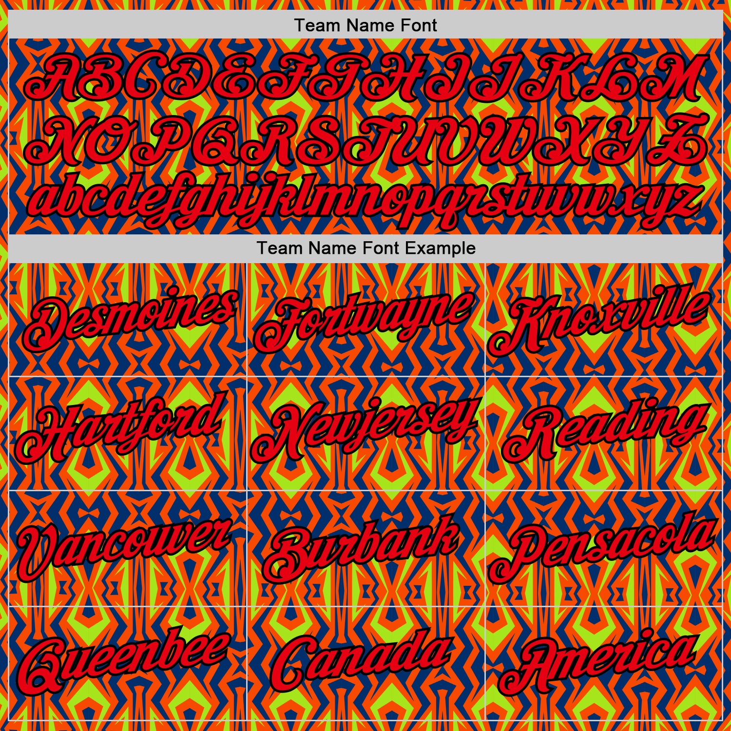 Custom Orange Fire Red US Navy Blue Aurora Green-Black 3D Esports Performance T-Shirt