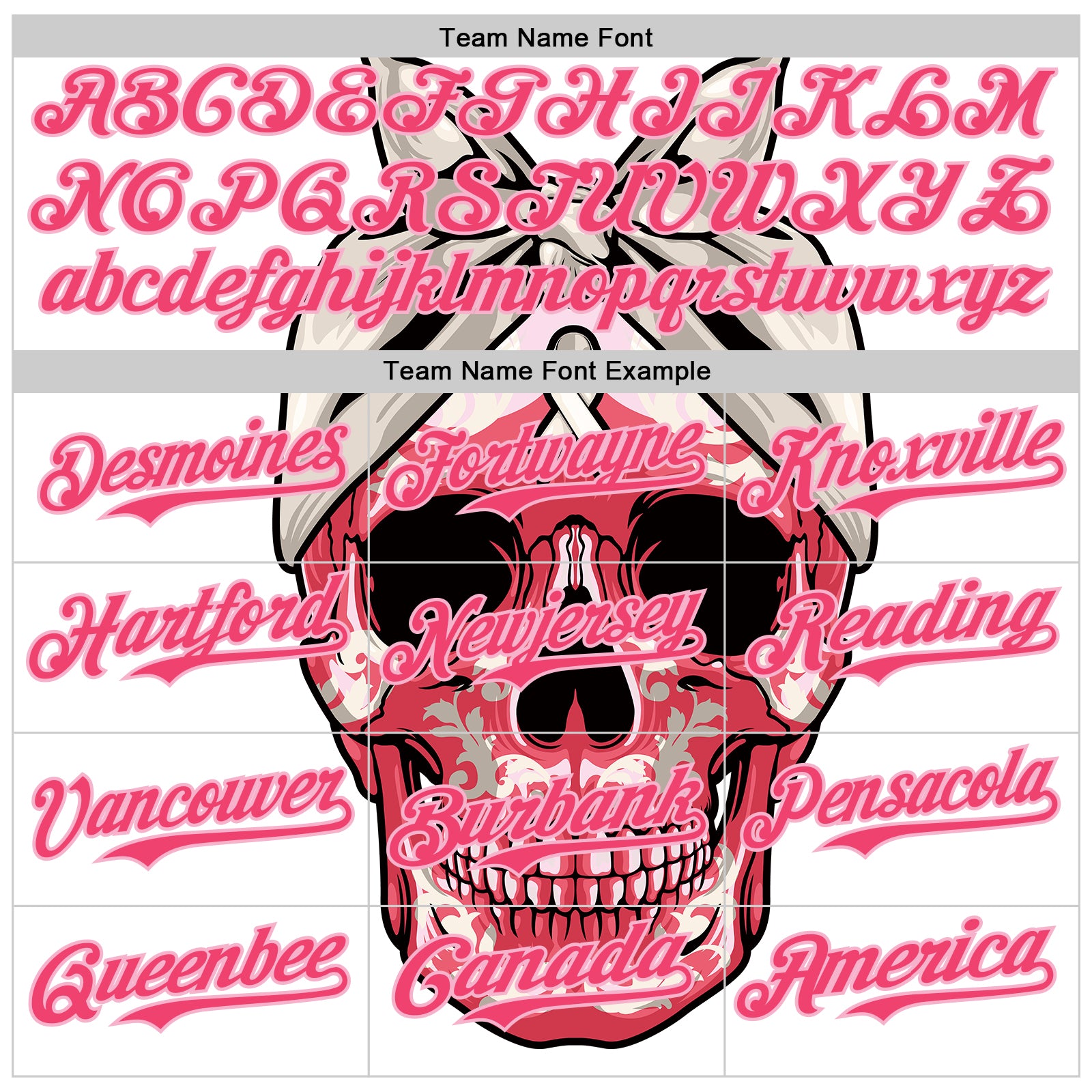 Custom White Neon Pink-Light Pink 3D Pink Ribbon Skull Authentic Baseball Jersey