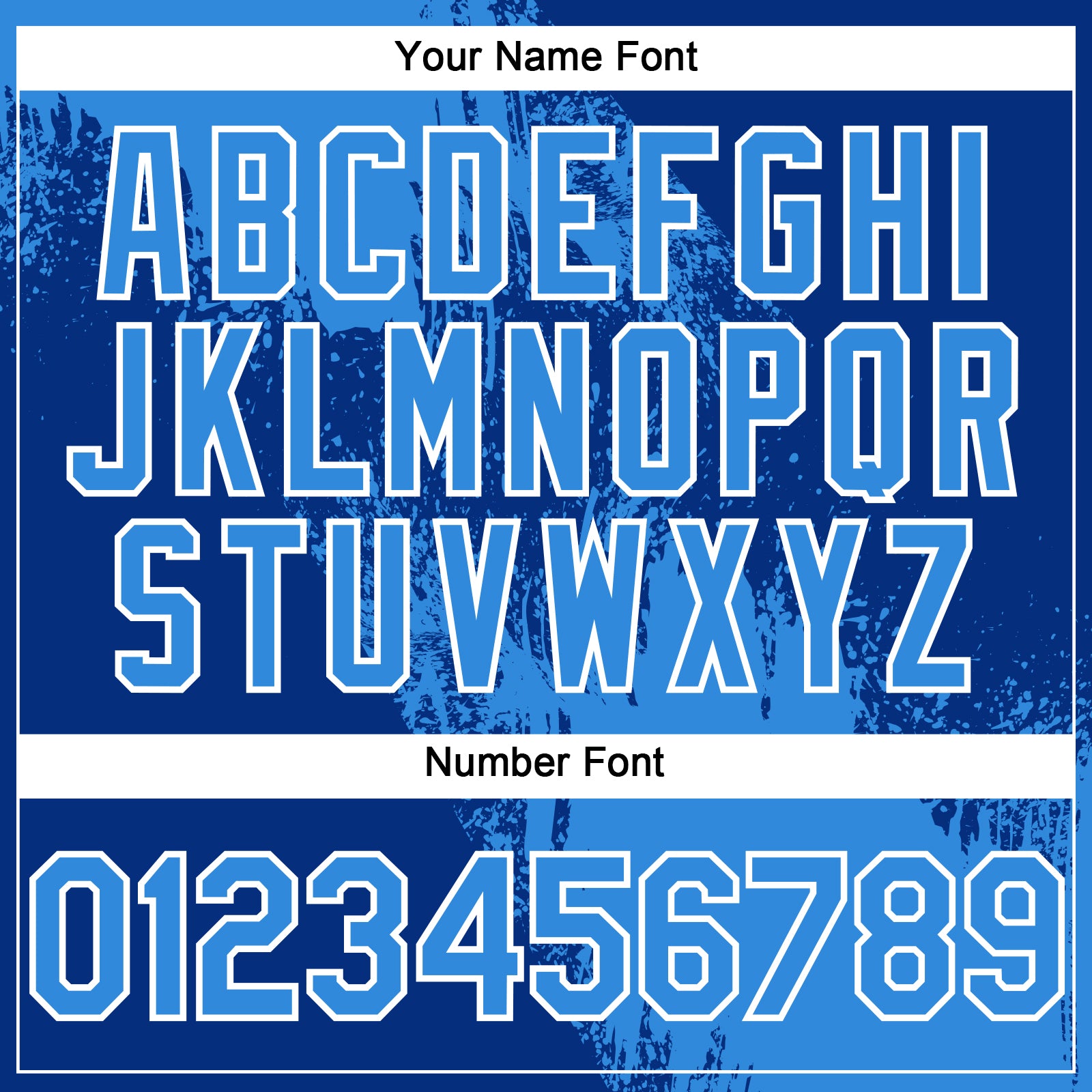 Custom Electric Blue Royal-White 3D Pattern Design Abstract Brush Stroke Authentic Baseball Jersey