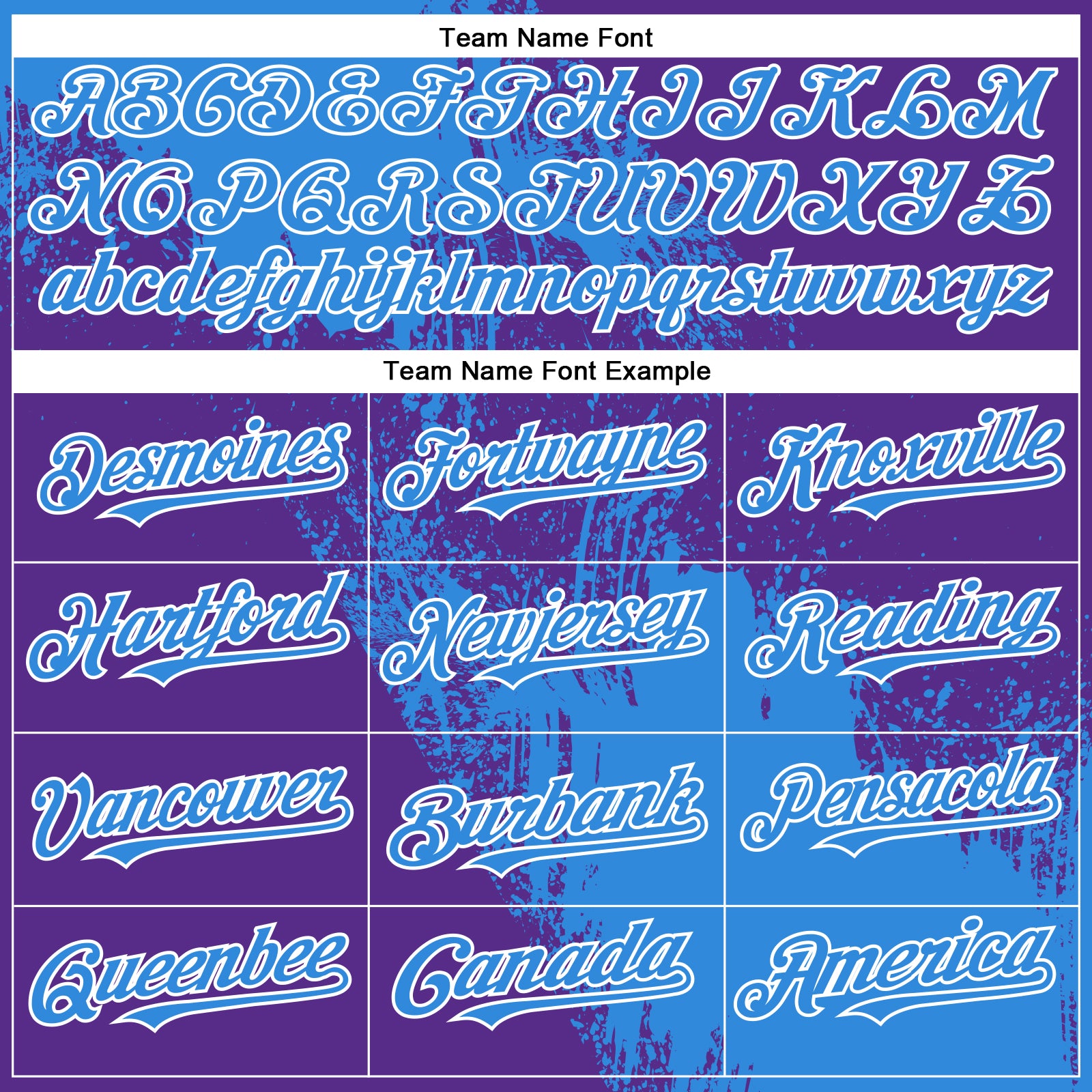 Custom Electric Blue Purple-White 3D Pattern Design Abstract Brush Stroke Authentic Baseball Jersey