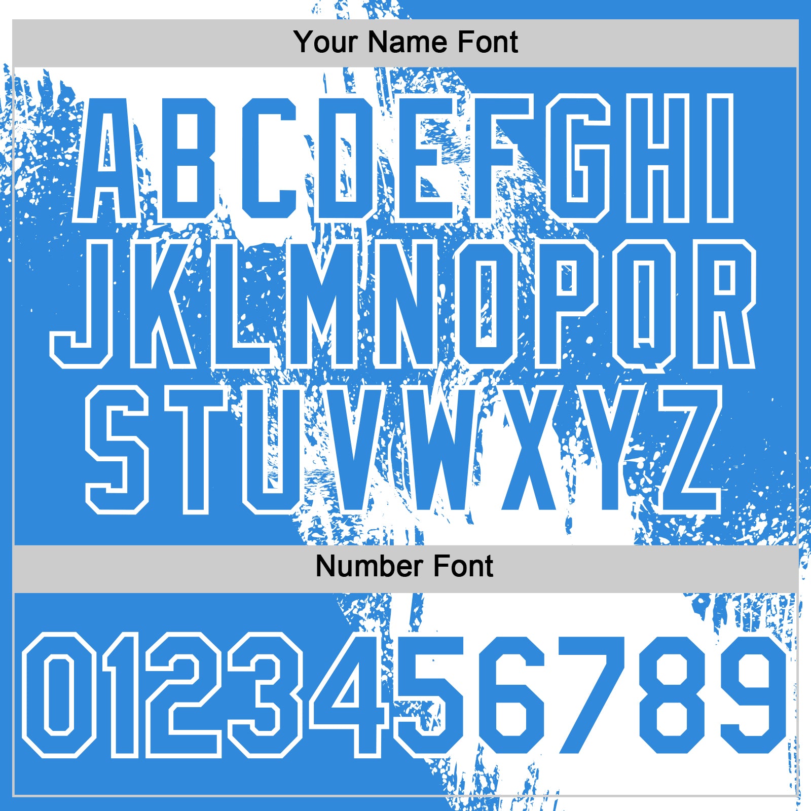 Custom White Electric Blue 3D Pattern Design Abstract Brush Stroke Authentic Baseball Jersey