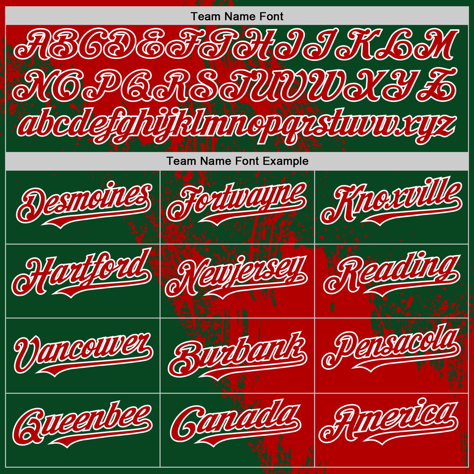 Custom Red Green-White 3D Pattern Design Abstract Brush Stroke Authentic Baseball Jersey