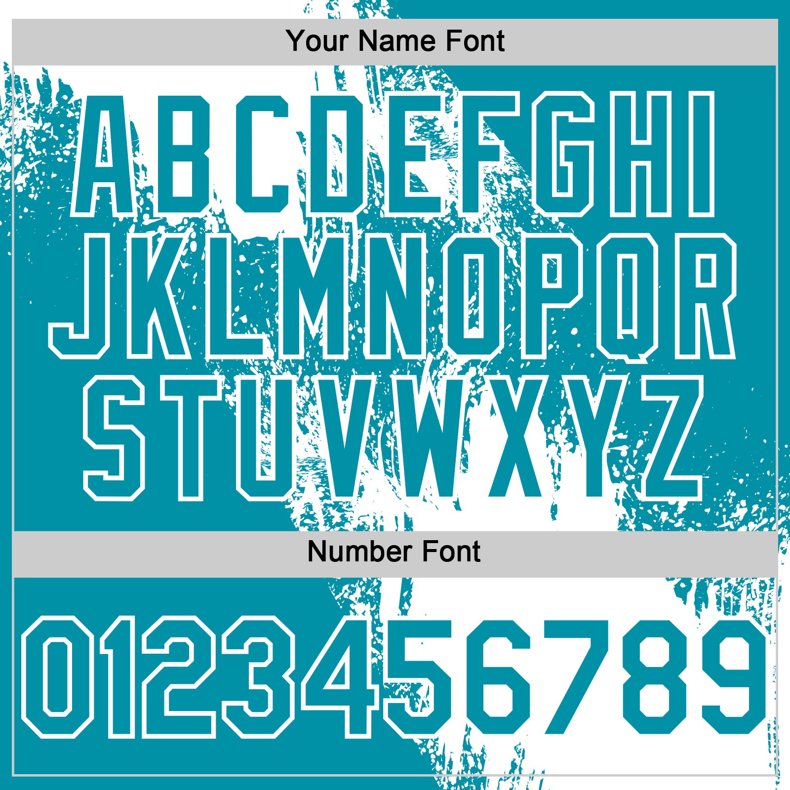 Custom White Teal 3D Pattern Design Abstract Brush Stroke Authentic Baseball Jersey