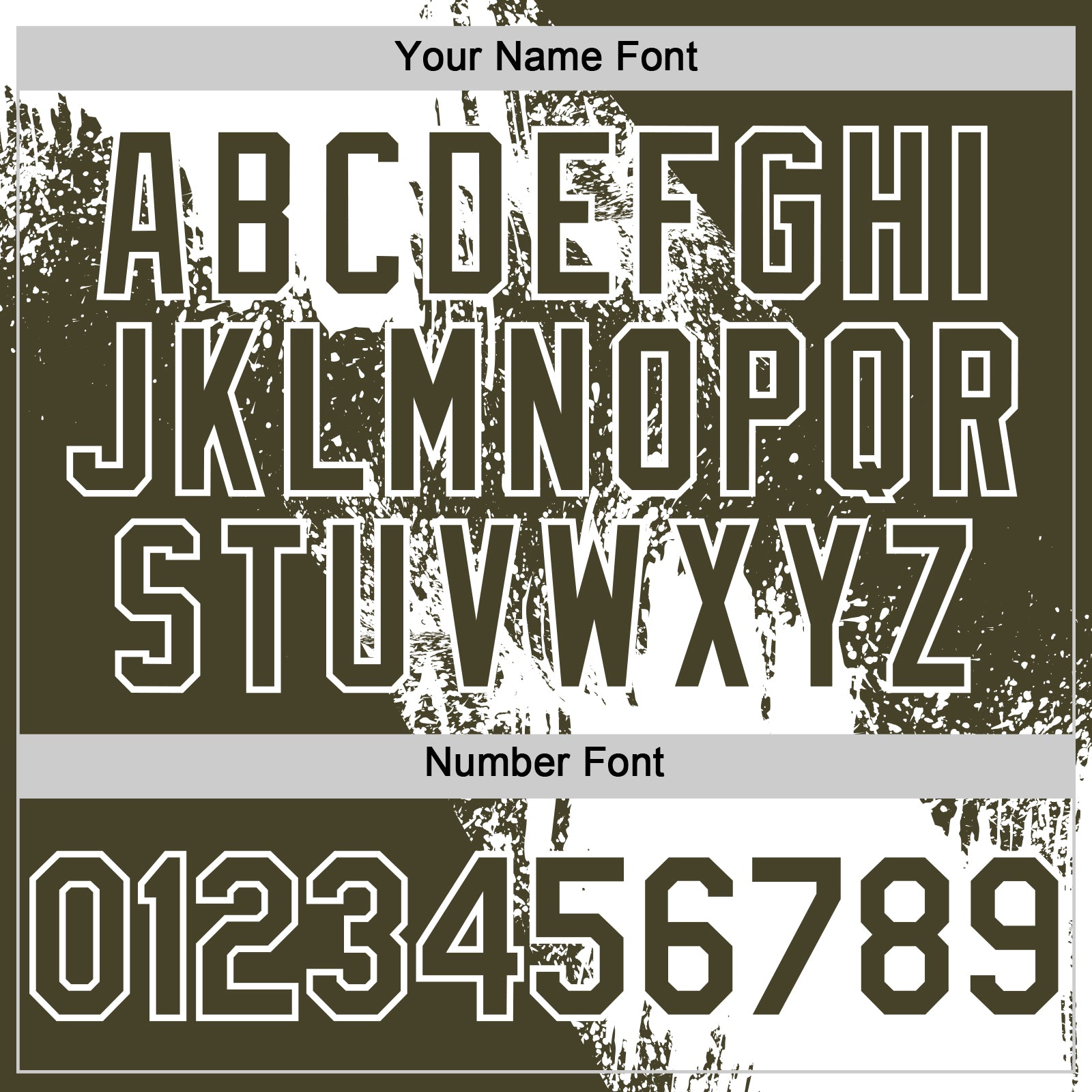 Custom White Olive 3D Pattern Design Abstract Brush Stroke Authentic Baseball Jersey