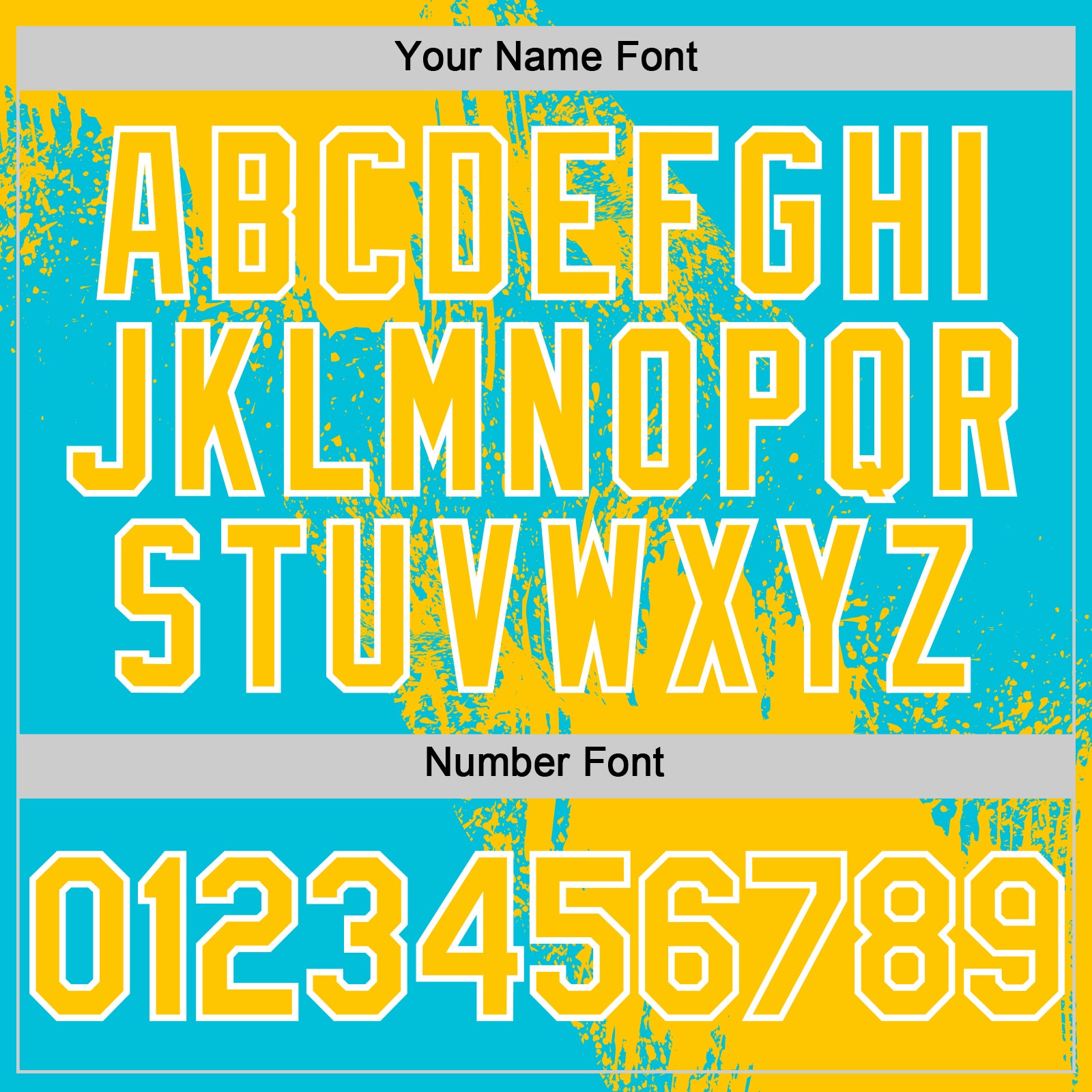 Custom Yellow Lakes Blue-White 3D Pattern Design Abstract Brush Stroke Authentic Baseball Jersey