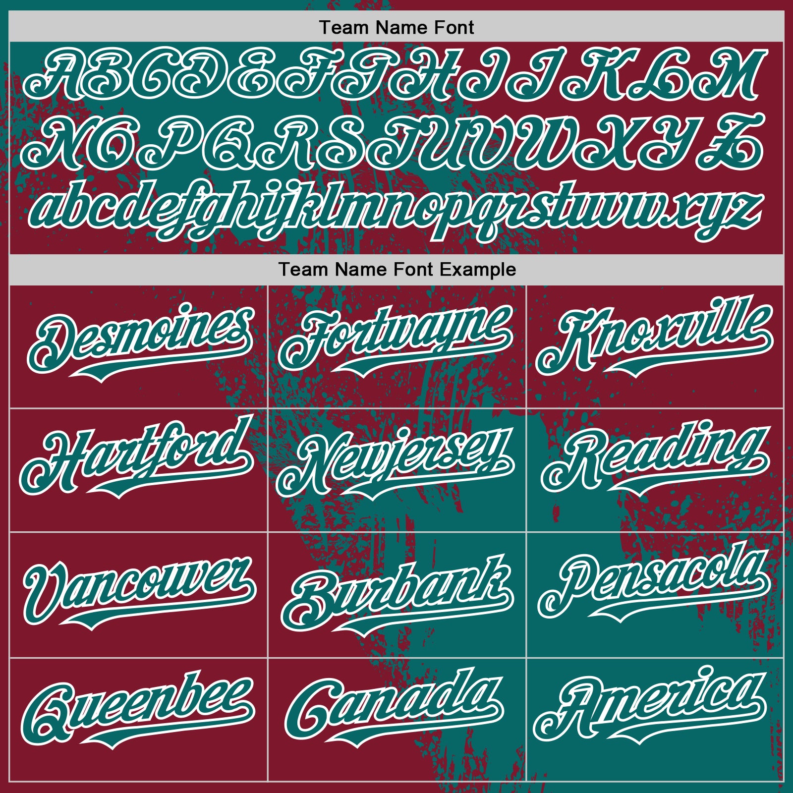 Custom Teal Crimson-White 3D Pattern Design Abstract Brush Stroke Authentic Baseball Jersey