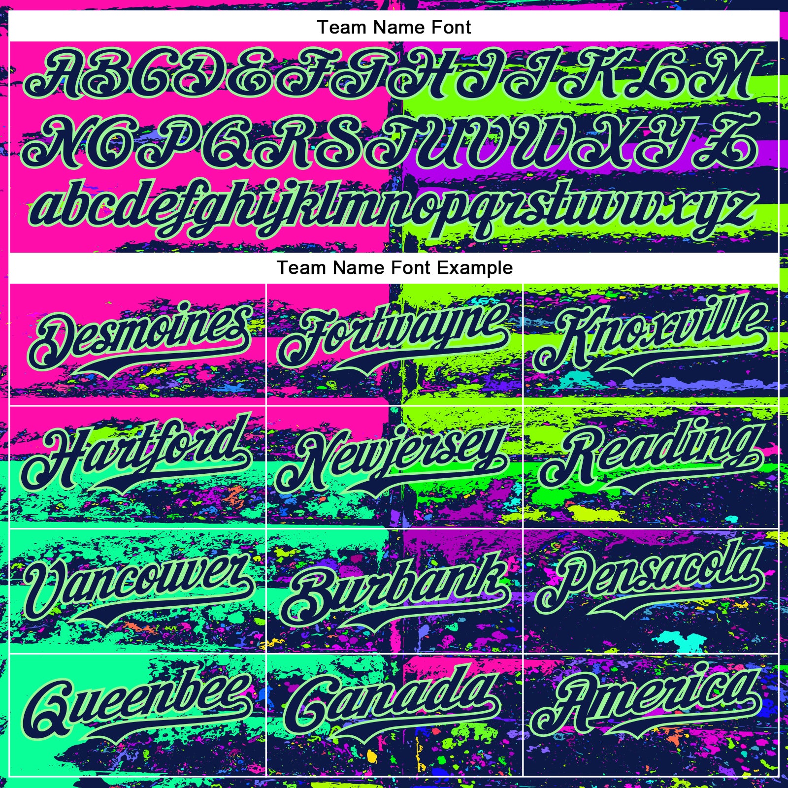 Custom Pink Navy-Pea Green 3D Pattern Design Rave Psychedelic Neon Fluid Art Authentic Baseball Jersey