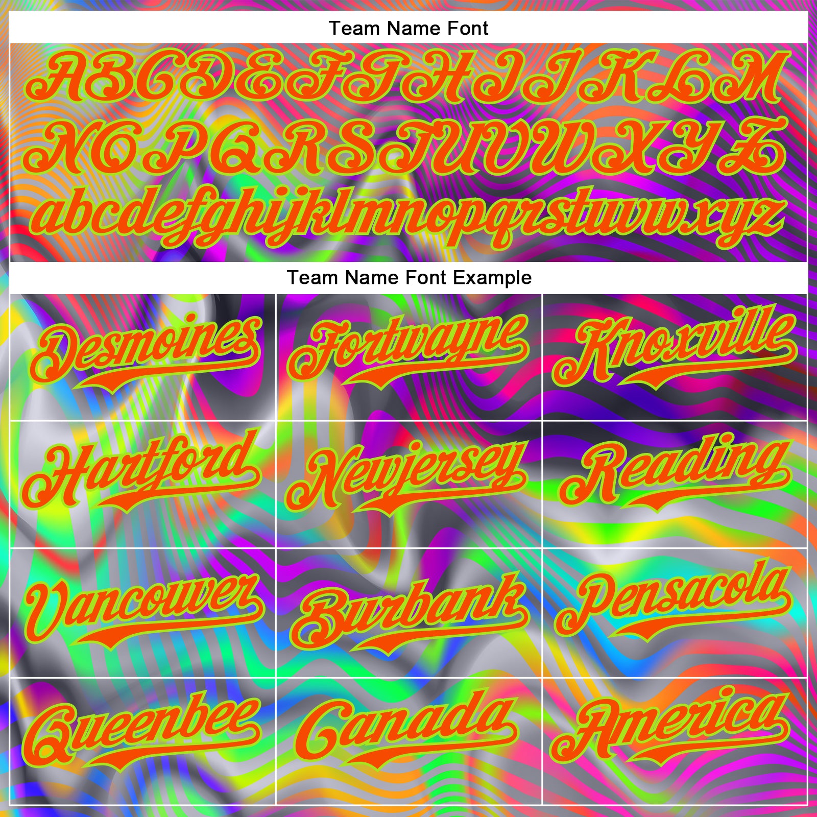 Custom Gray Orange-Neon Green 3D Pattern Design Rave Psychedelic Neon Fluid Art Authentic Baseball Jersey