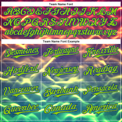 Custom Black Neon Green-Royal 3D Pattern Design Rave Psychedelic Tiny Spot Authentic Baseball Jersey