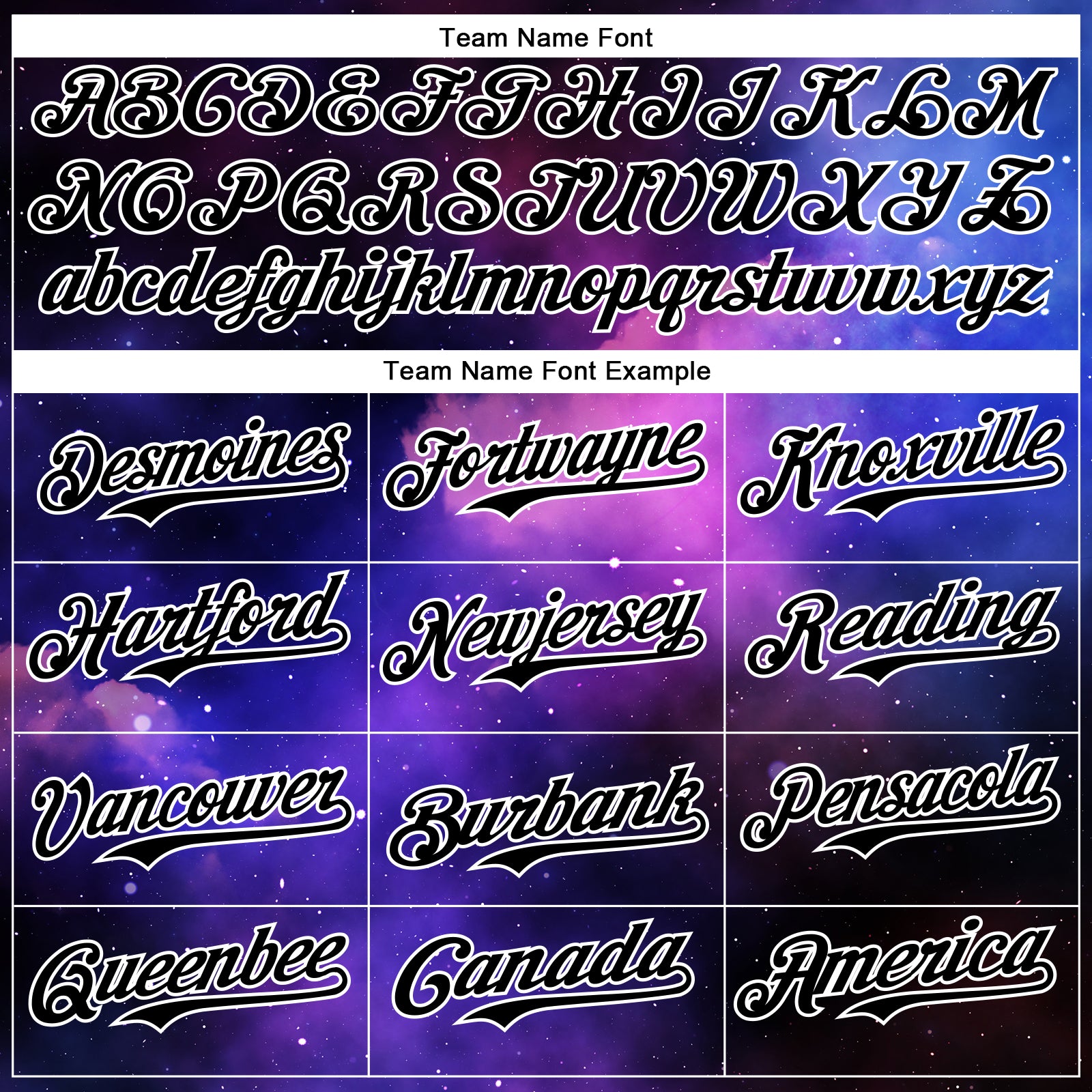 Custom Black White 3D Pattern Design Rave Psychedelic Space Galaxy Star Authentic Baseball Jersey