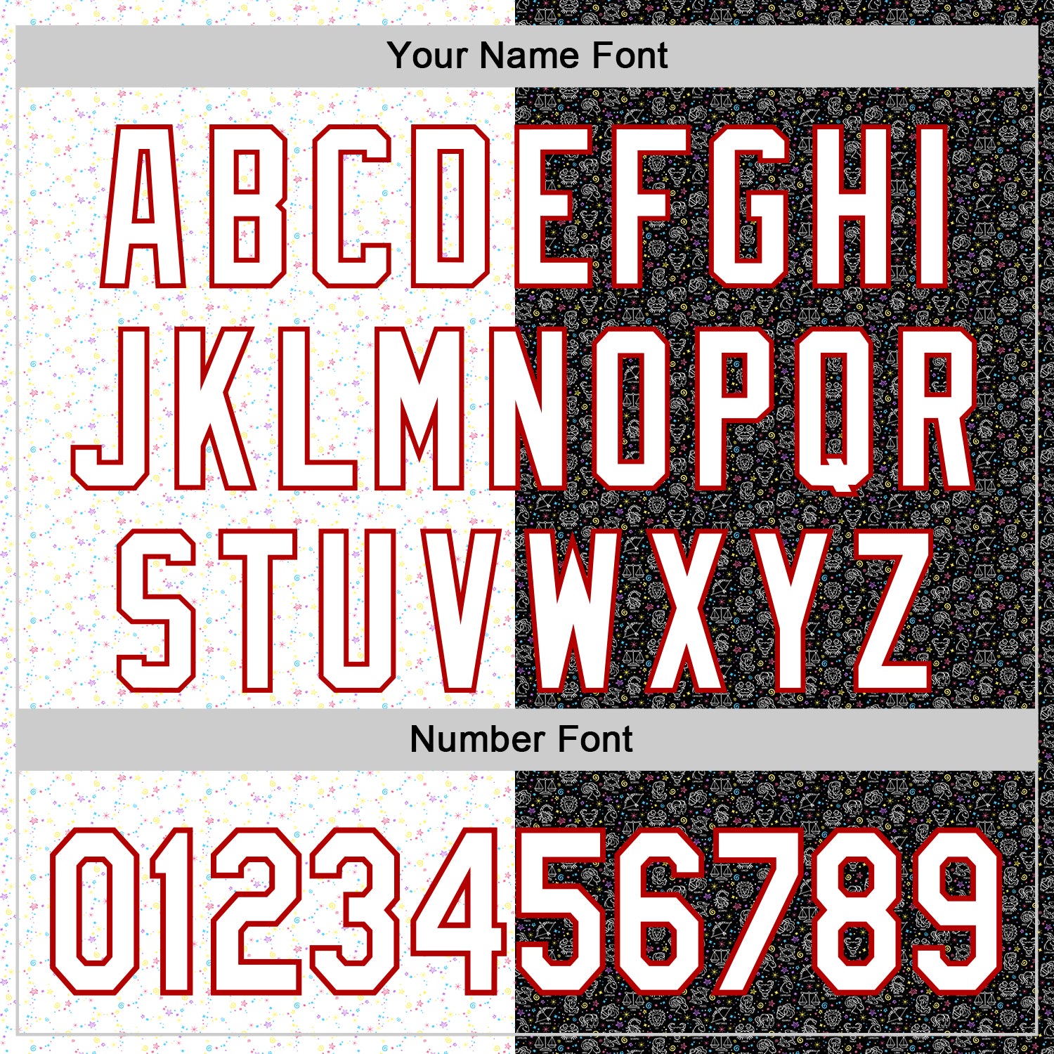 Custom Black White-Red 3D Pattern Design Constellation Space Galaxy Star Authentic Baseball Jersey