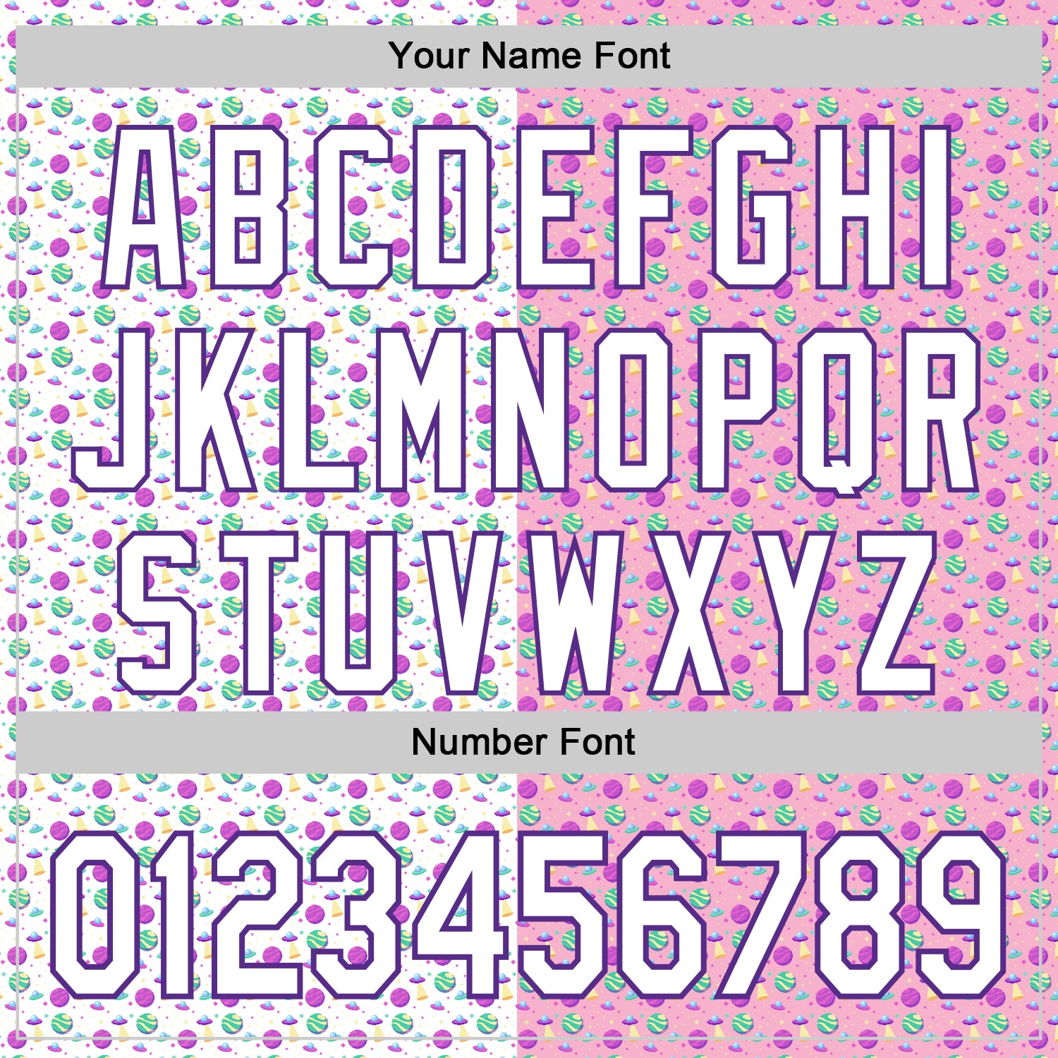 Custom Light Pink White-Purple 3D Pattern Design Pixel Universe Authentic Baseball Jersey