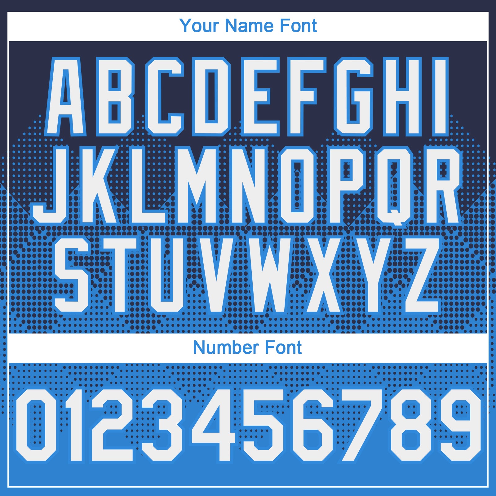 Custom Navy White-Electric Blue 3D Gradient Square Shape Authentic Baseball Jersey