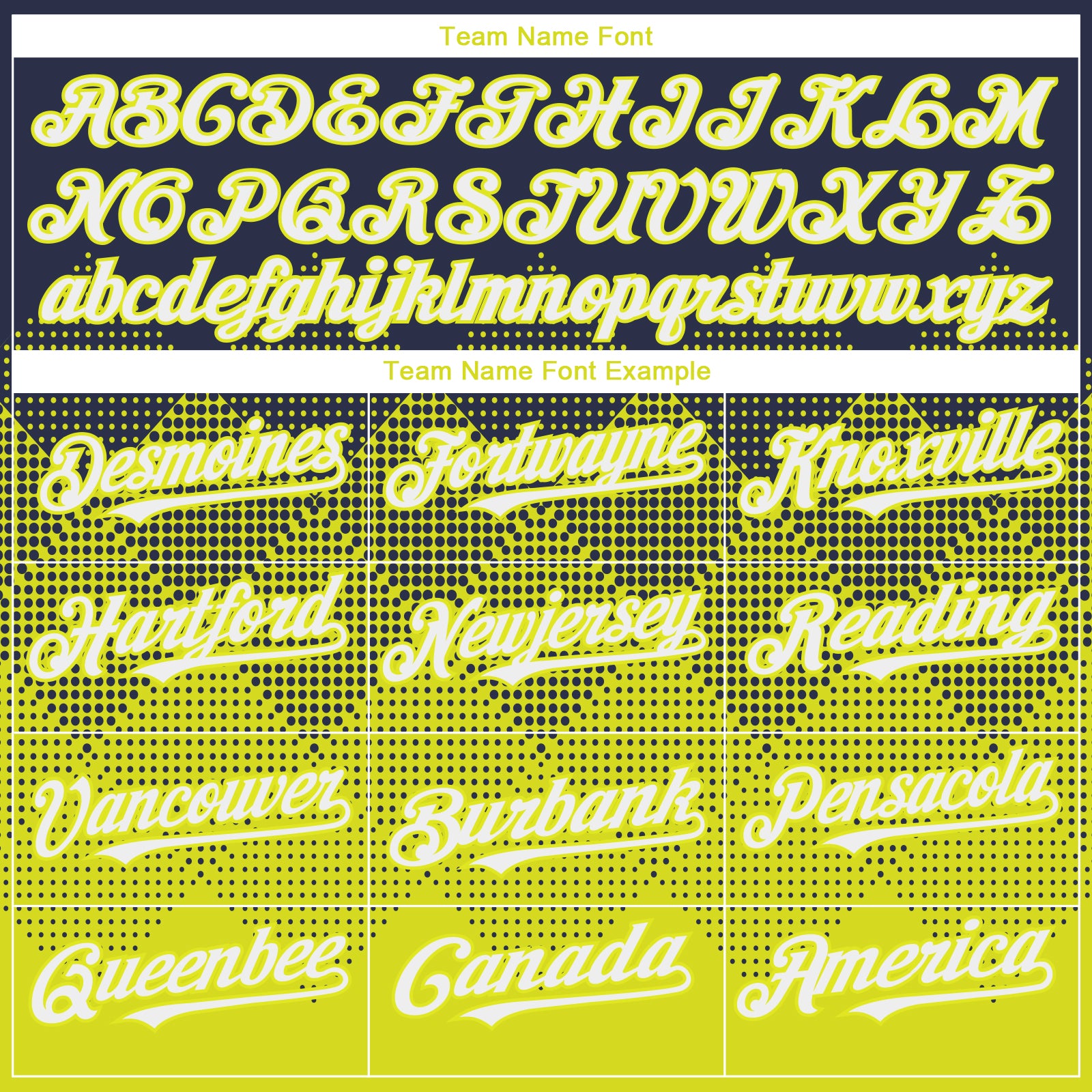 Custom Navy Neon Yellow 3D Gradient Square Shape Authentic Baseball Jersey