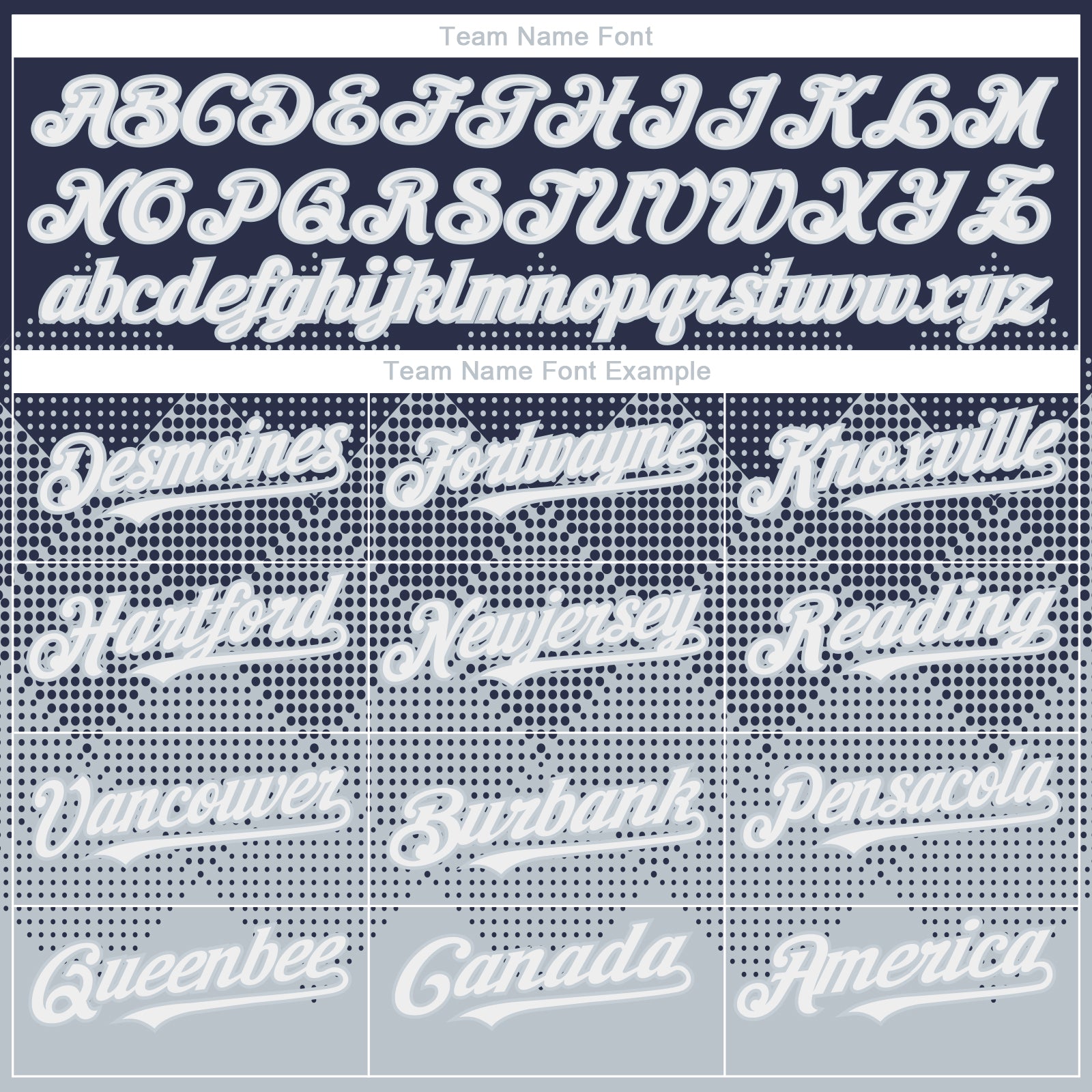 Custom Navy White-Silver 3D Gradient Square Shape Authentic Baseball Jersey