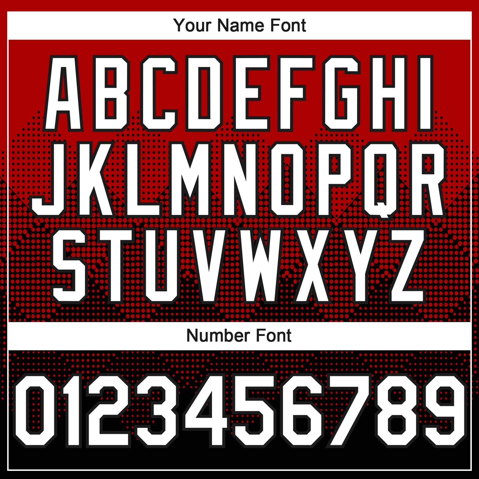 Custom Red White-Black 3D Gradient Square Shape Authentic Baseball Jersey