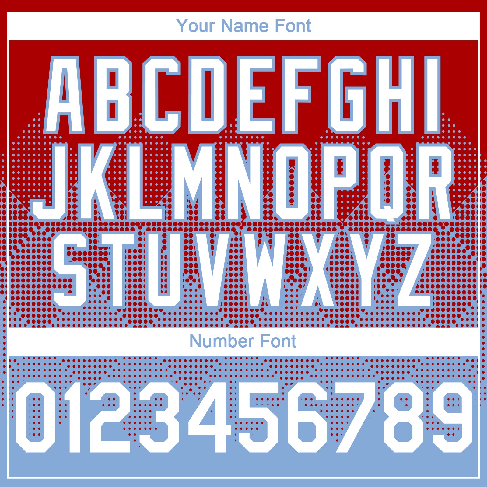 Custom Red White-Light Blue 3D Gradient Square Shape Authentic Baseball Jersey