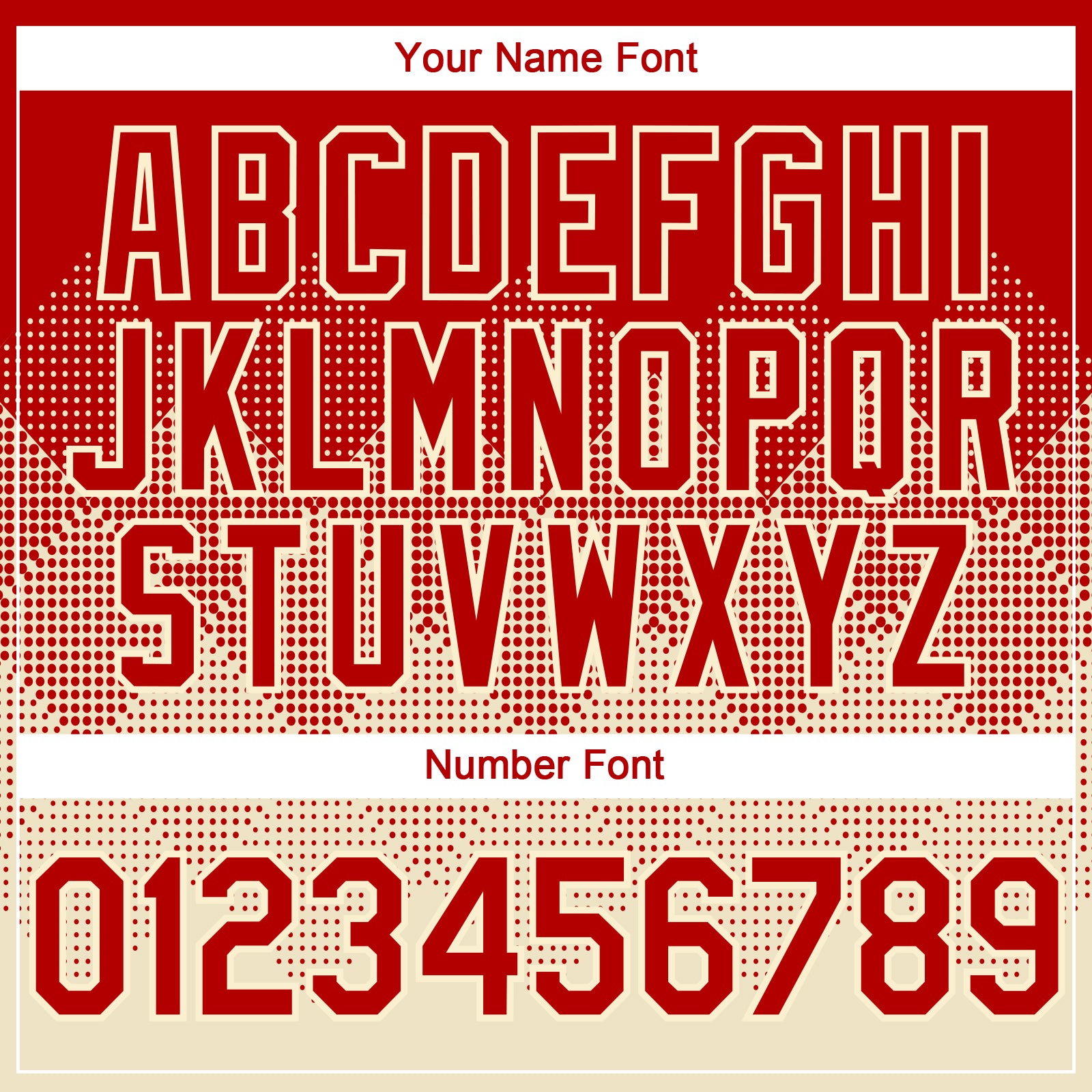 Custom Red Cream 3D Gradient Square Shape Authentic Baseball Jersey