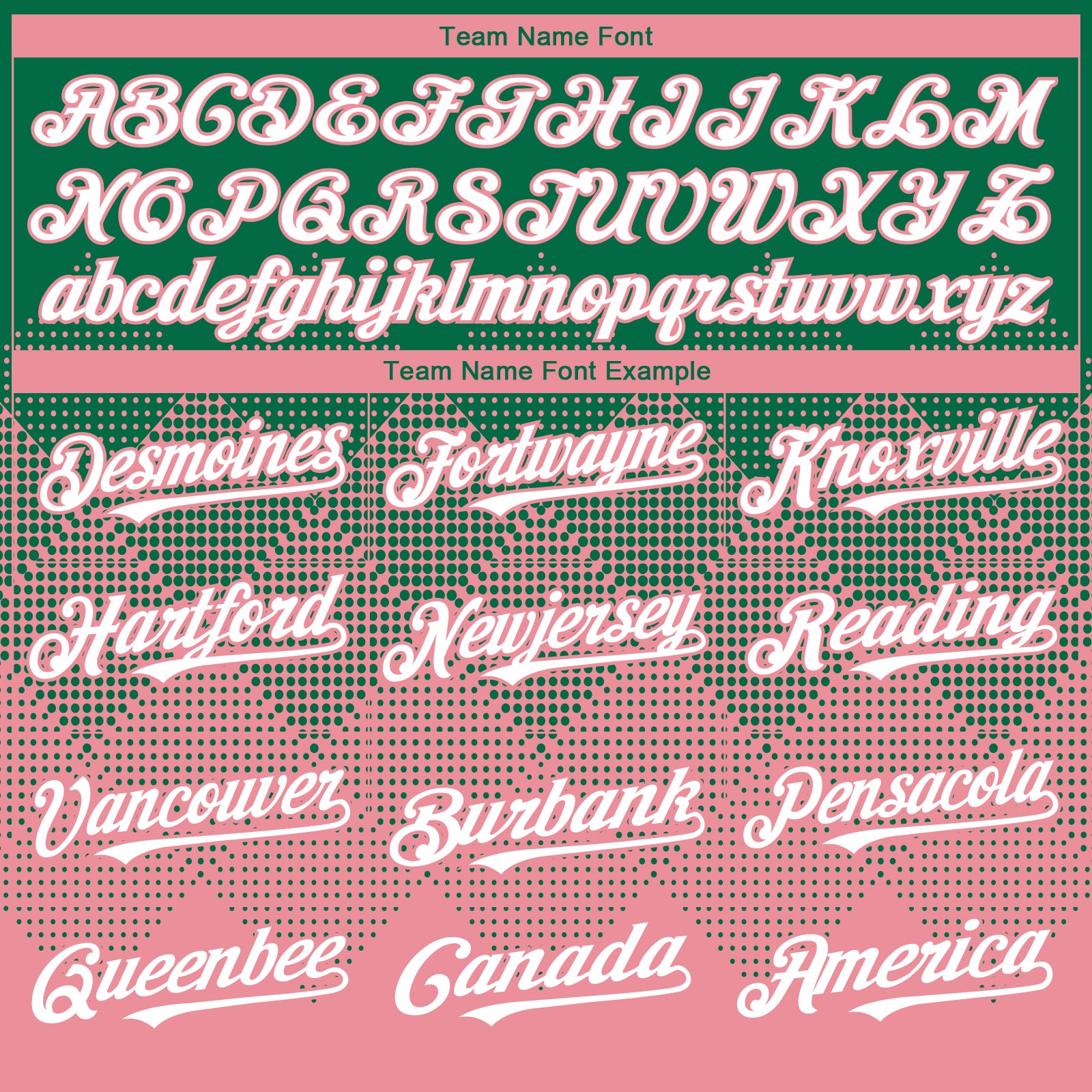 Custom Kelly Green White-Medium Pink 3D Gradient Square Shape Authentic Baseball Jersey