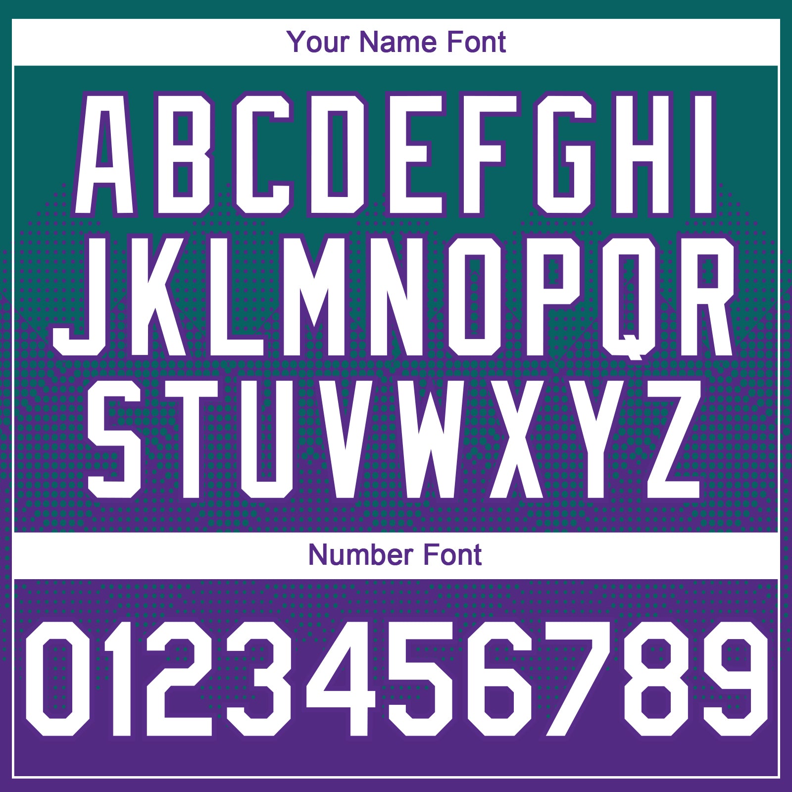 Custom Teal White-Purple 3D Gradient Square Shape Authentic Baseball Jersey