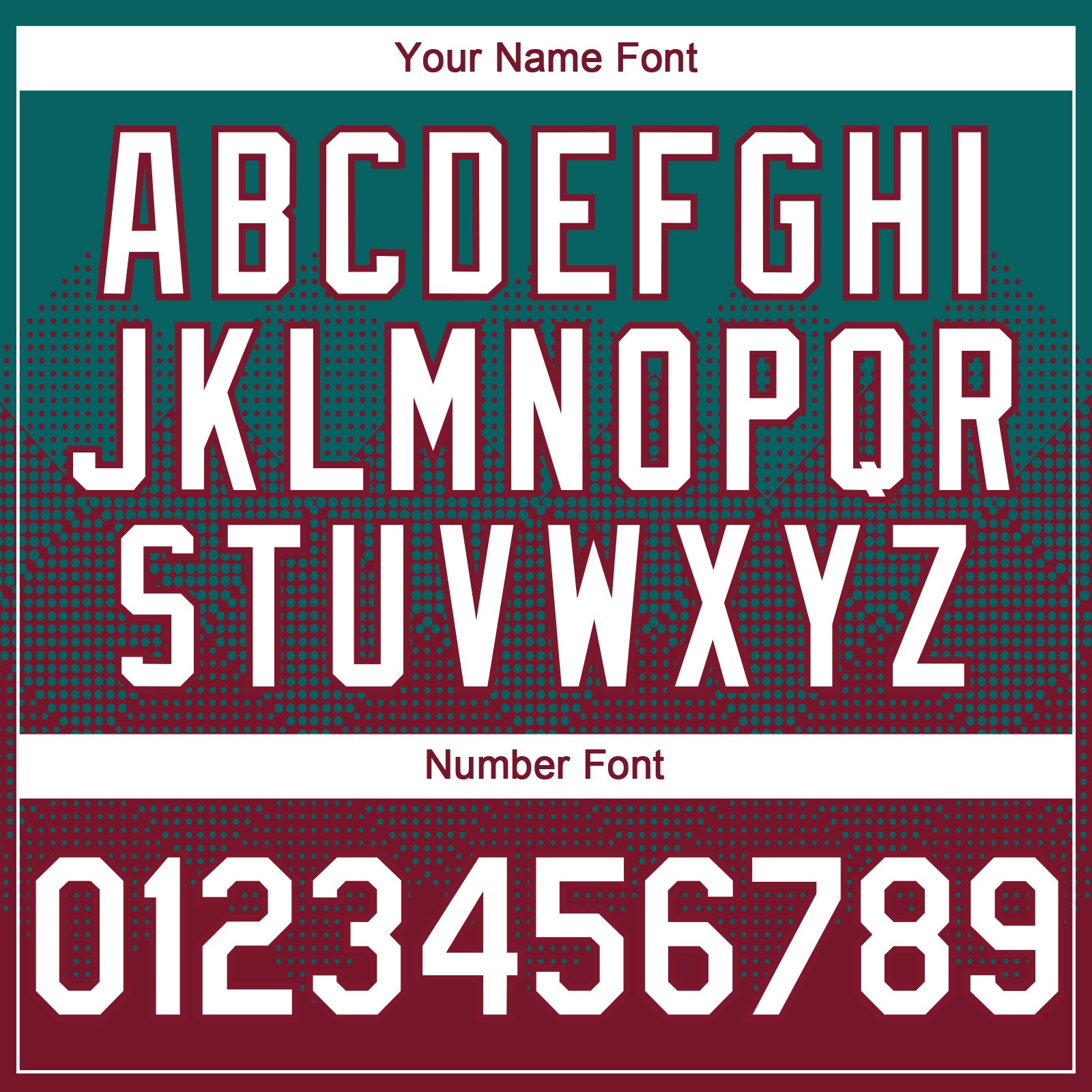 Custom Teal White-Crimson 3D Gradient Square Shape Authentic Baseball Jersey