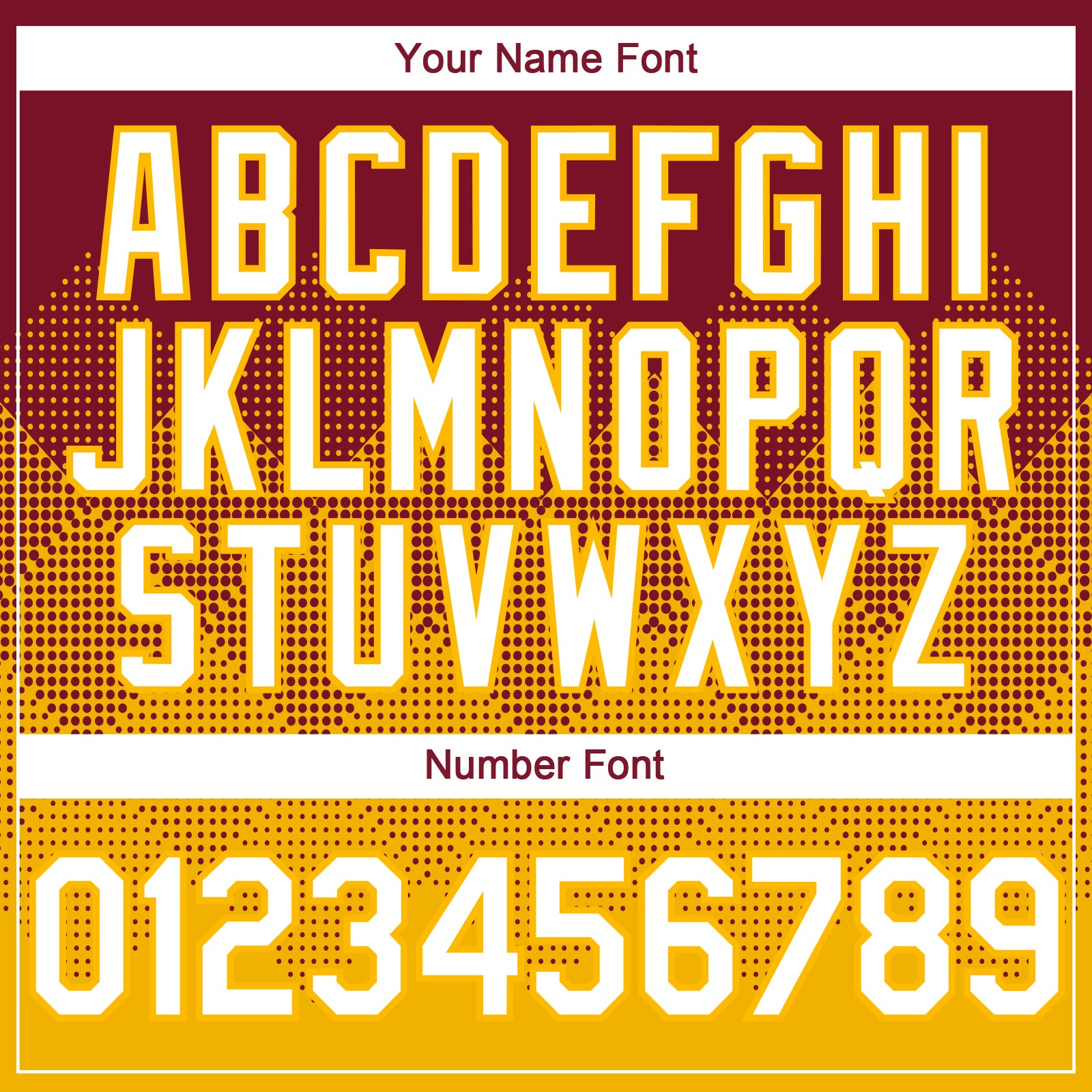 Custom Crimson White-Gold 3D Gradient Square Shape Authentic Baseball Jersey