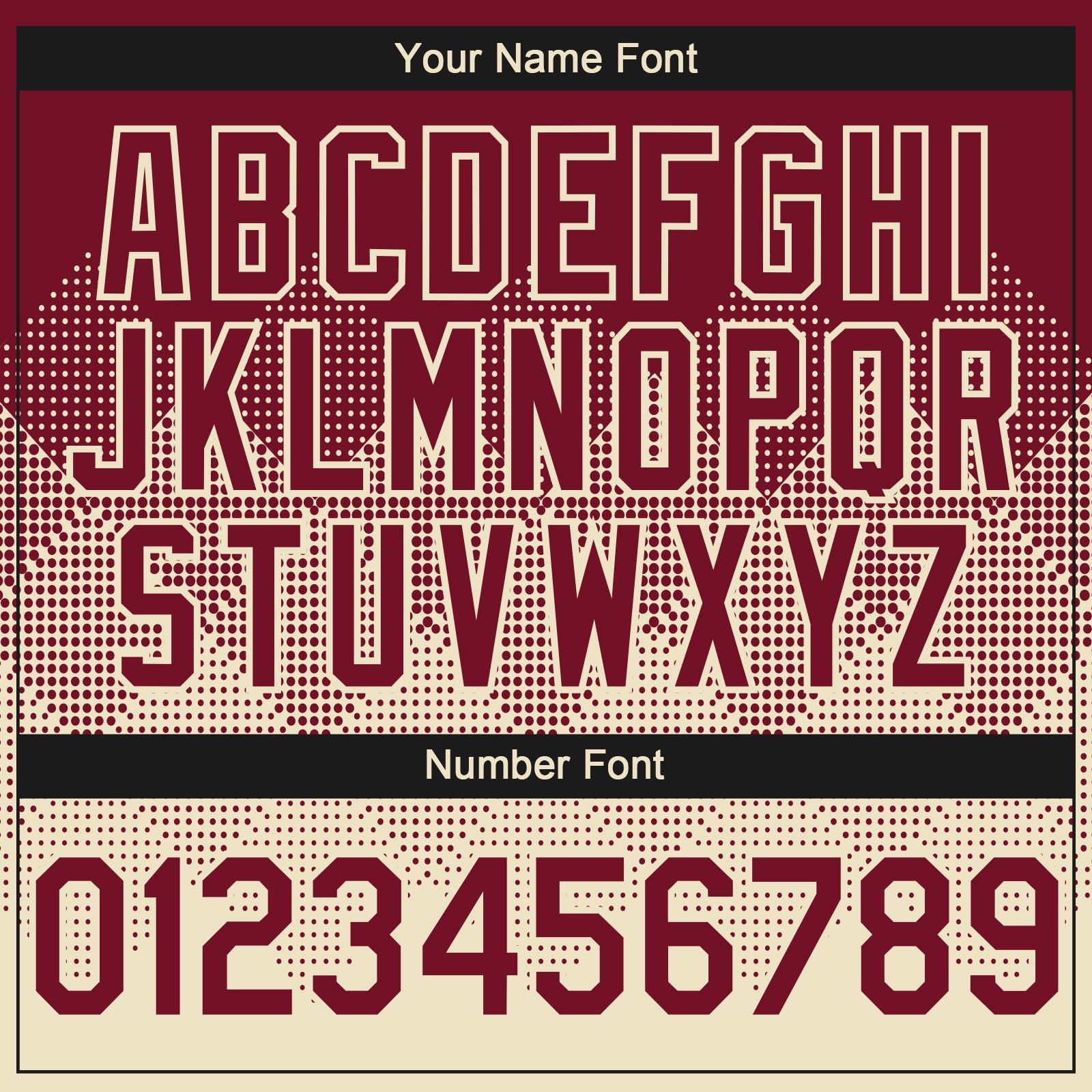 Custom Crimson Cream 3D Gradient Square Shape Authentic Baseball Jersey