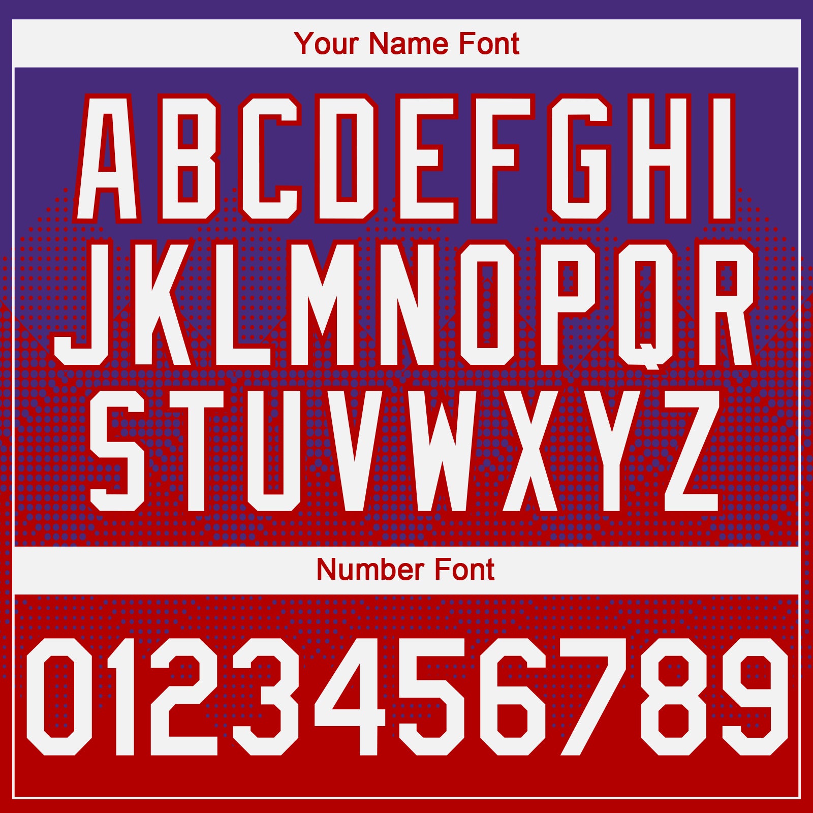 Custom Purple White-Red 3D Gradient Square Shape Authentic Baseball Jersey