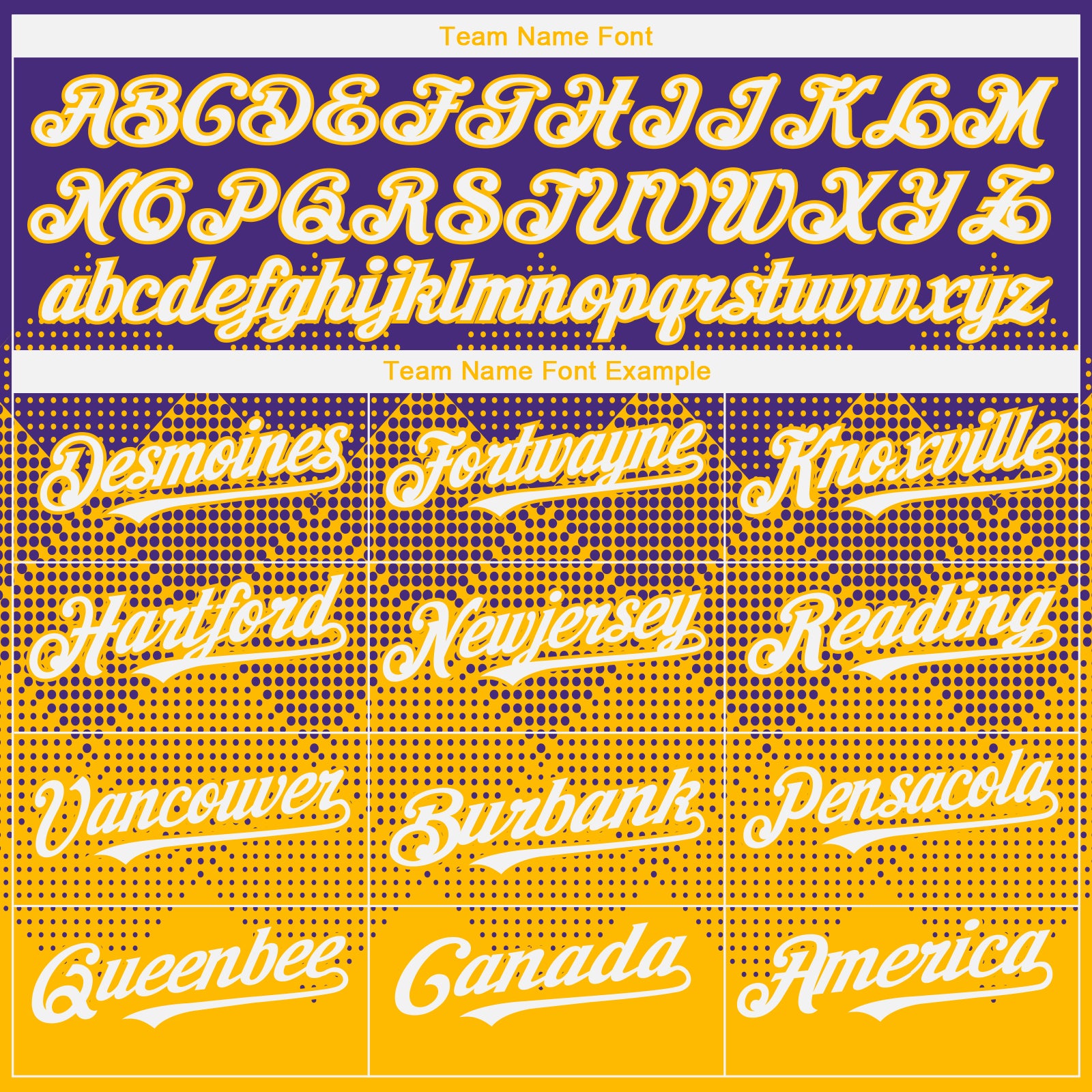 Custom Purple White-Gold 3D Gradient Square Shape Authentic Baseball Jersey