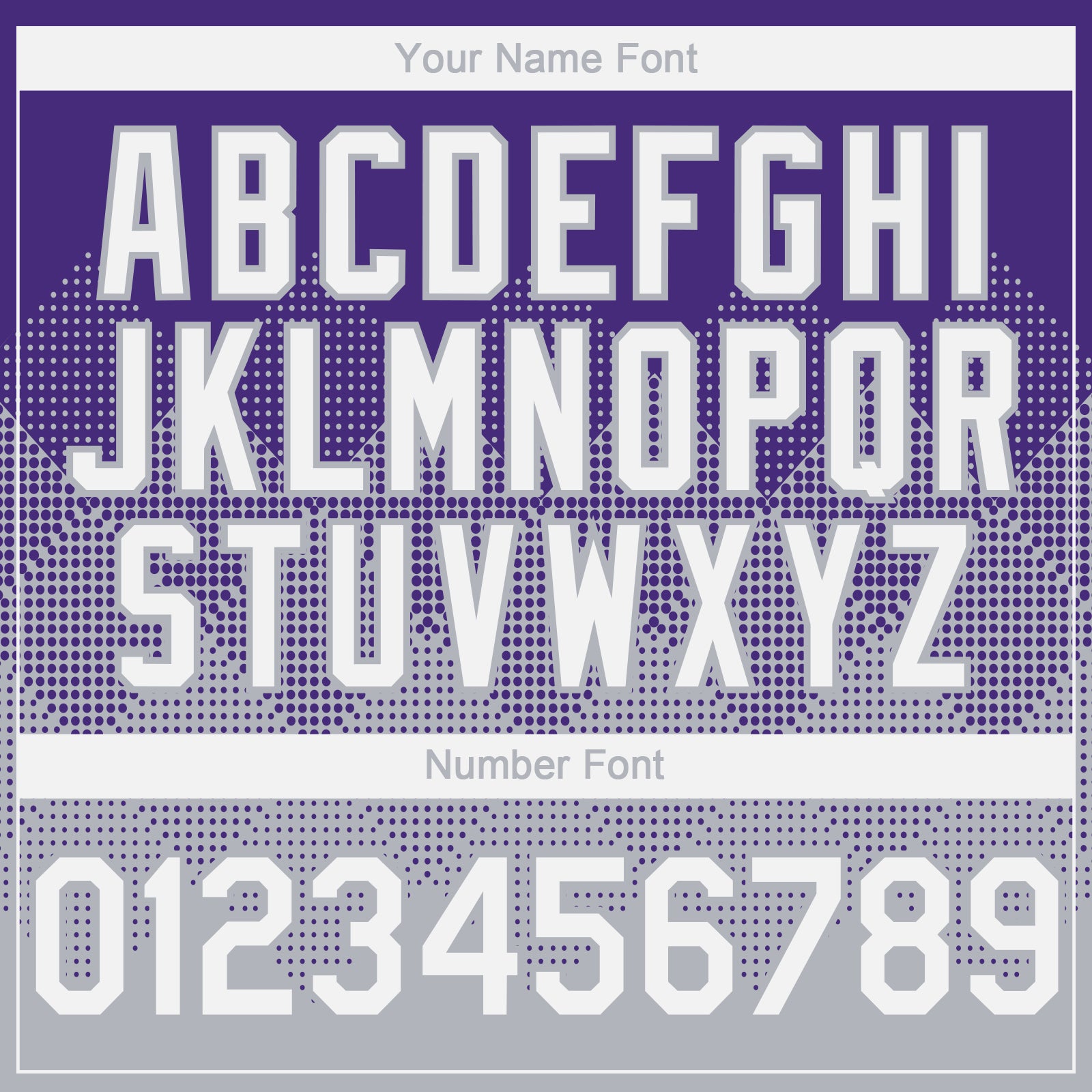 Custom Purple White-Gray 3D Gradient Square Shape Authentic Baseball Jersey