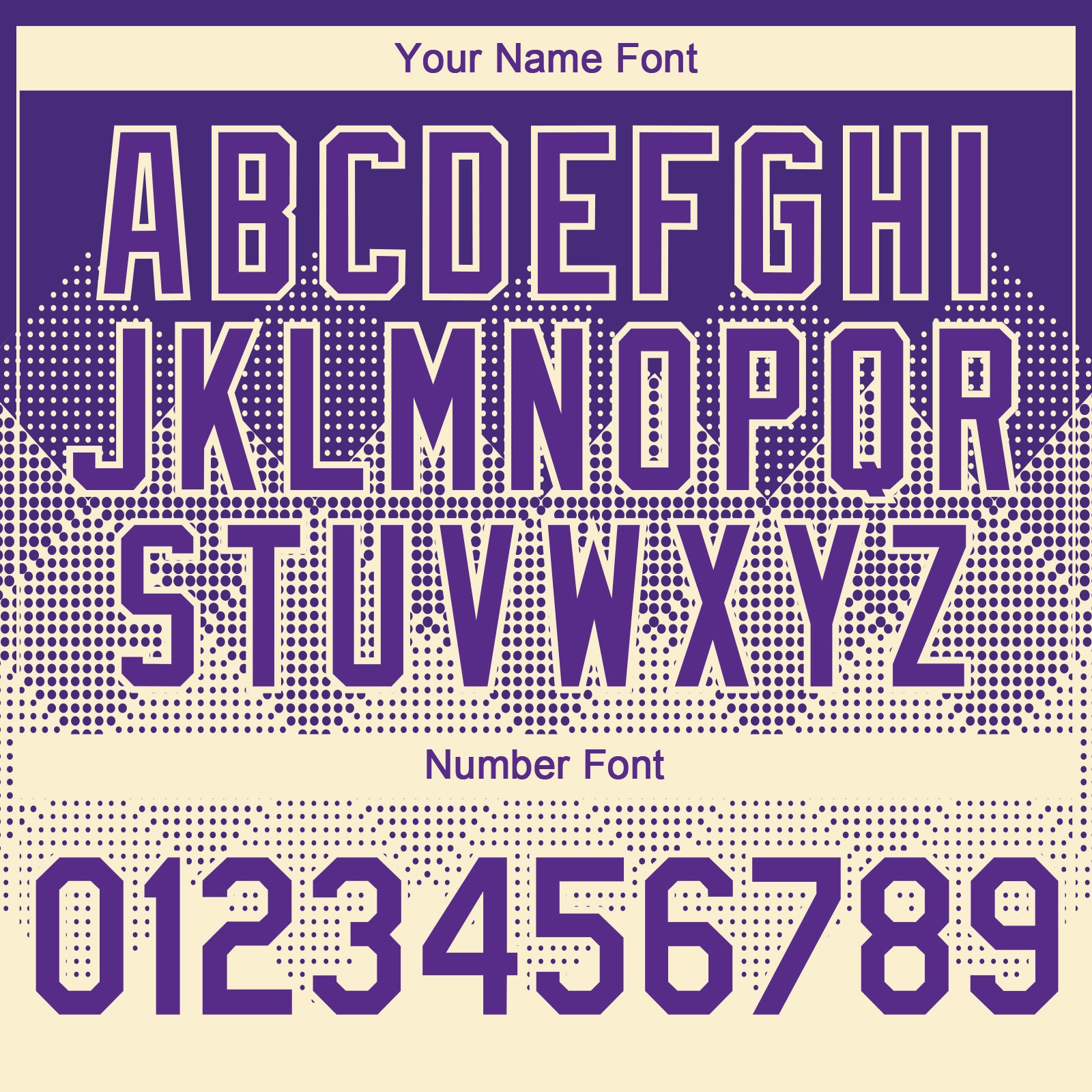 Custom Purple Cream 3D Gradient Square Shape Authentic Baseball Jersey