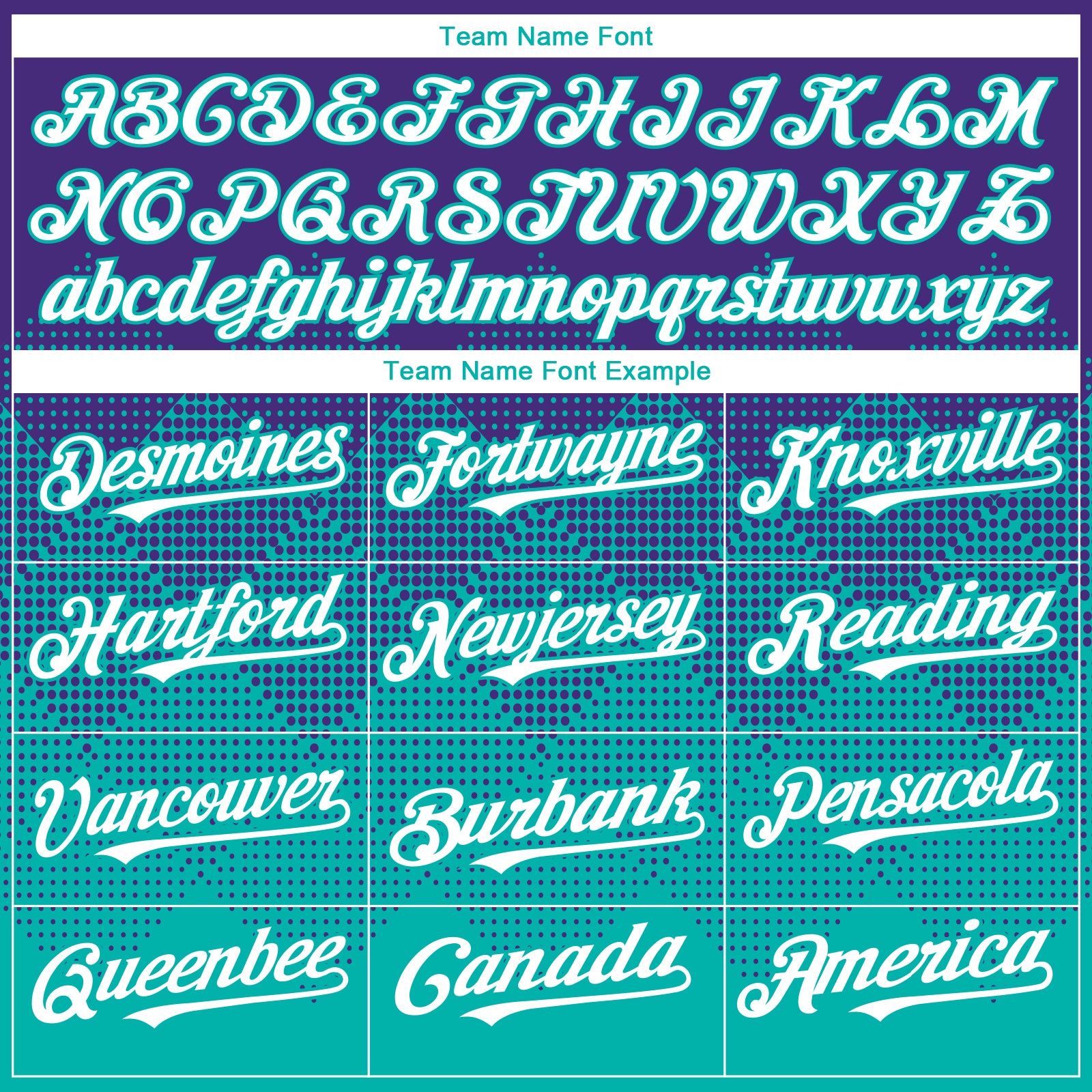 Custom Purple White-Aqua 3D Gradient Square Shape Authentic Baseball Jersey