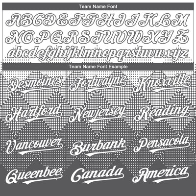 Custom White Steel Gray 3D Gradient Square Shape Authentic Baseball Jersey