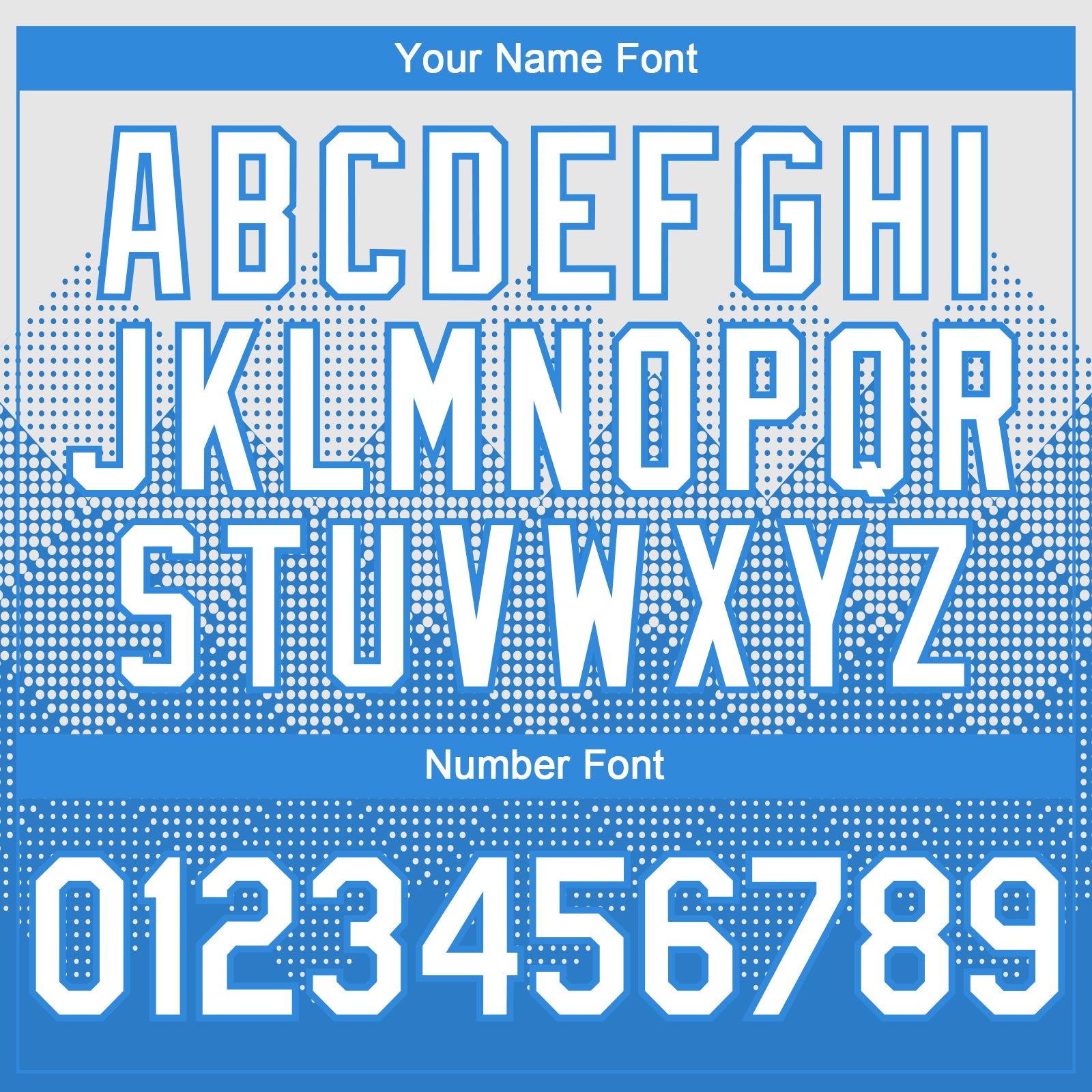 Custom White Electric Blue 3D Gradient Square Shape Authentic Baseball Jersey